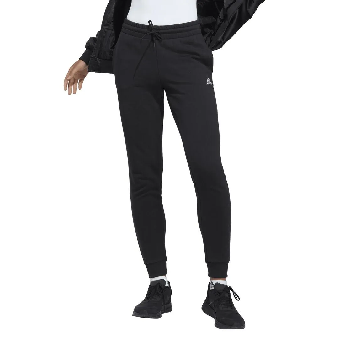 ADIDAS MEN ESSENTIALS LINEAR FRENCH TERRY CUFFED PANT