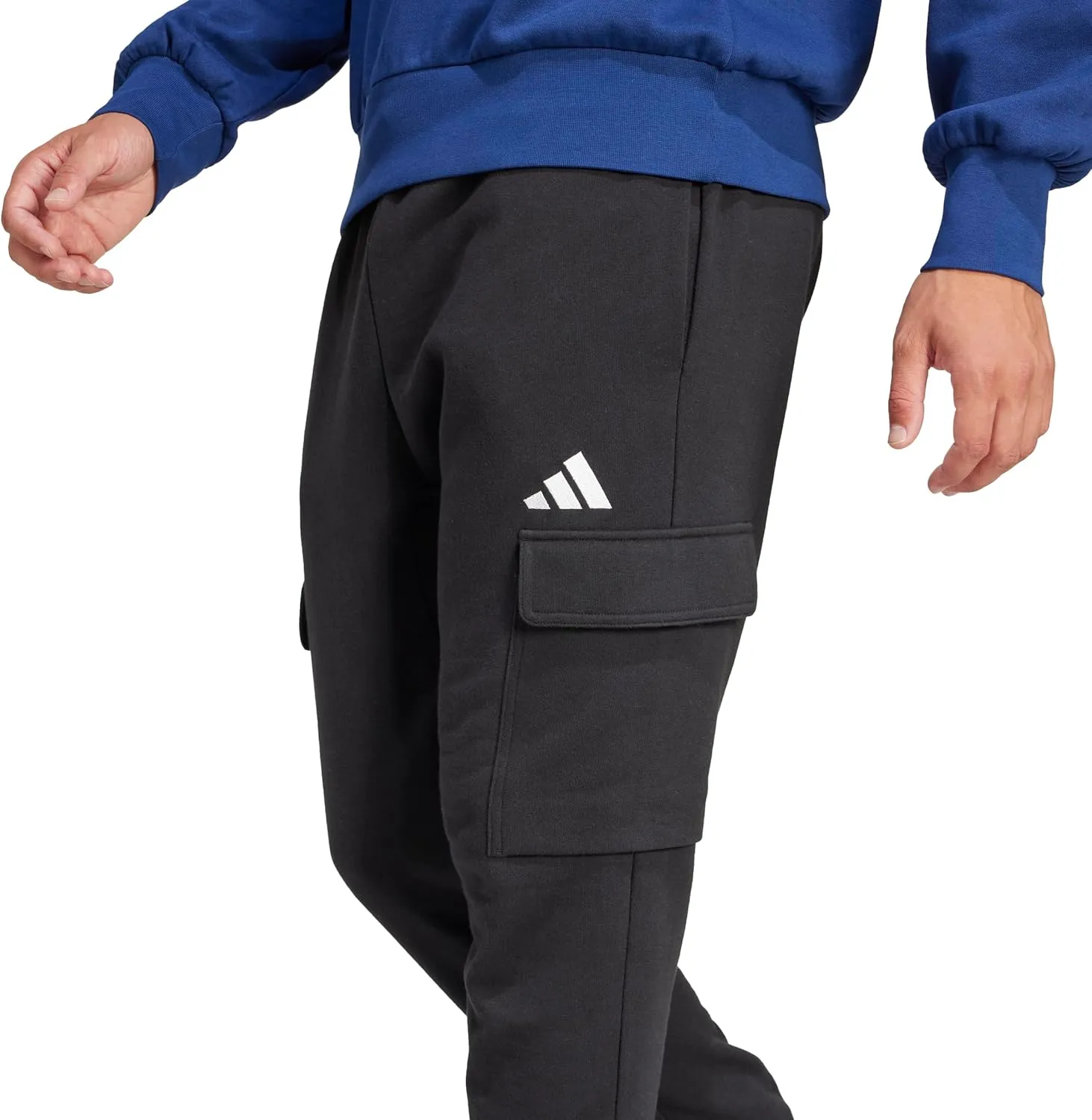 adidas Men's Essentials Feel Cozy French Terry Cuffed Pants