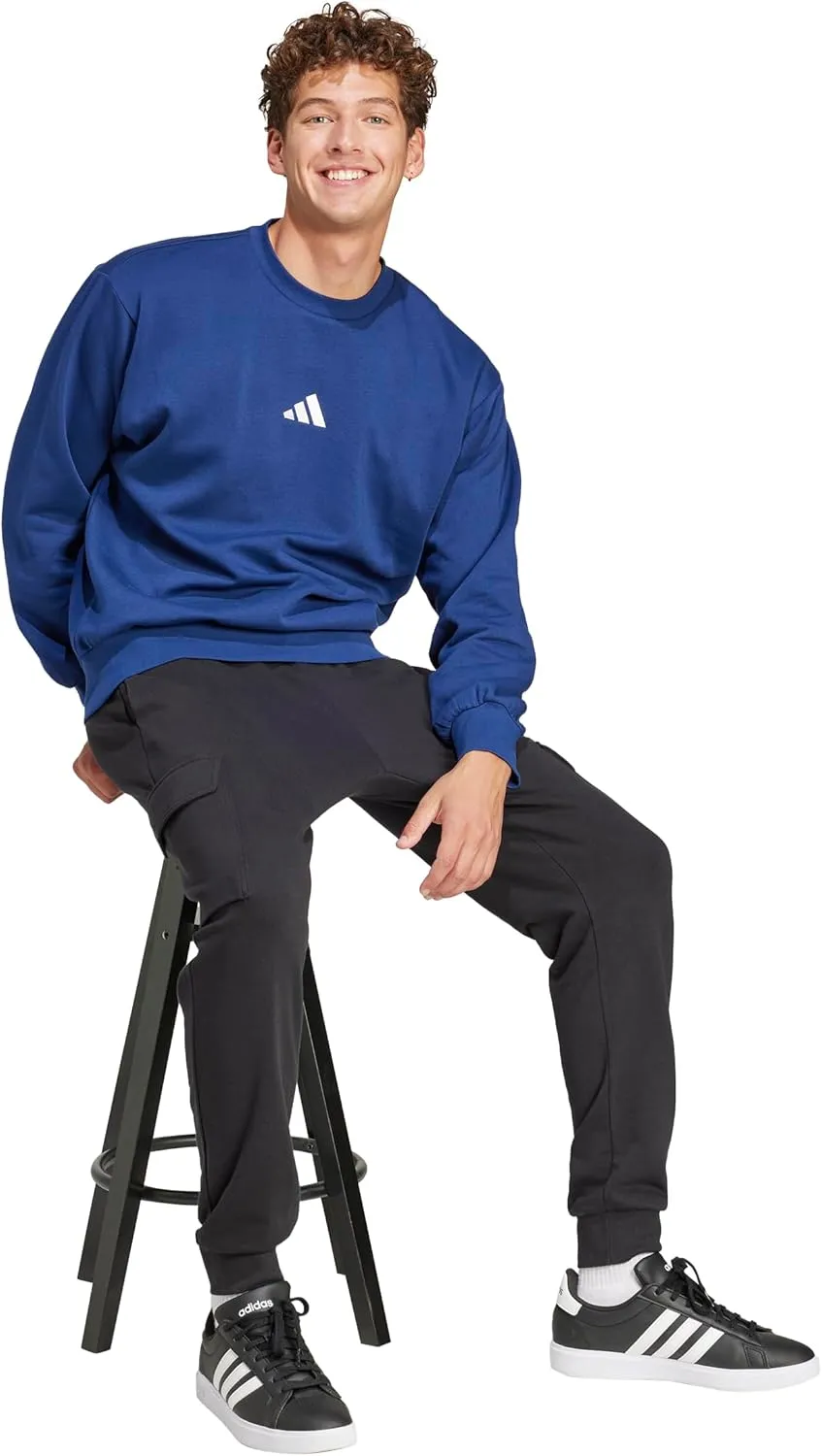 adidas Men's Essentials Feel Cozy French Terry Cuffed Pants