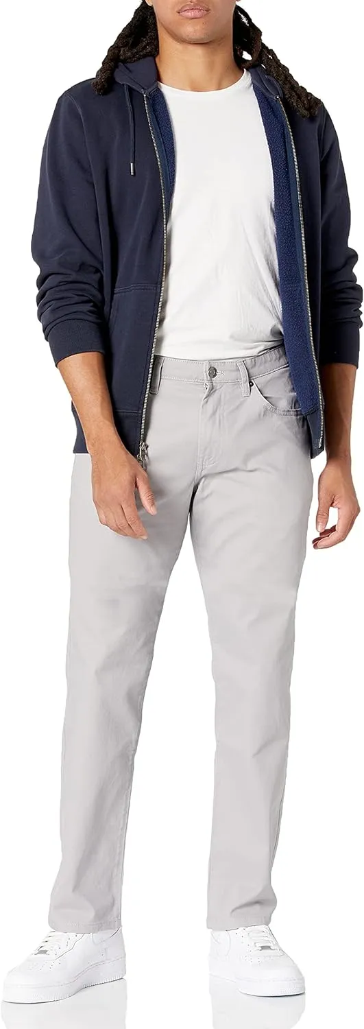 Amazon Essentials Men's Straight Fit 5-Pocket Stretch Twill Pants