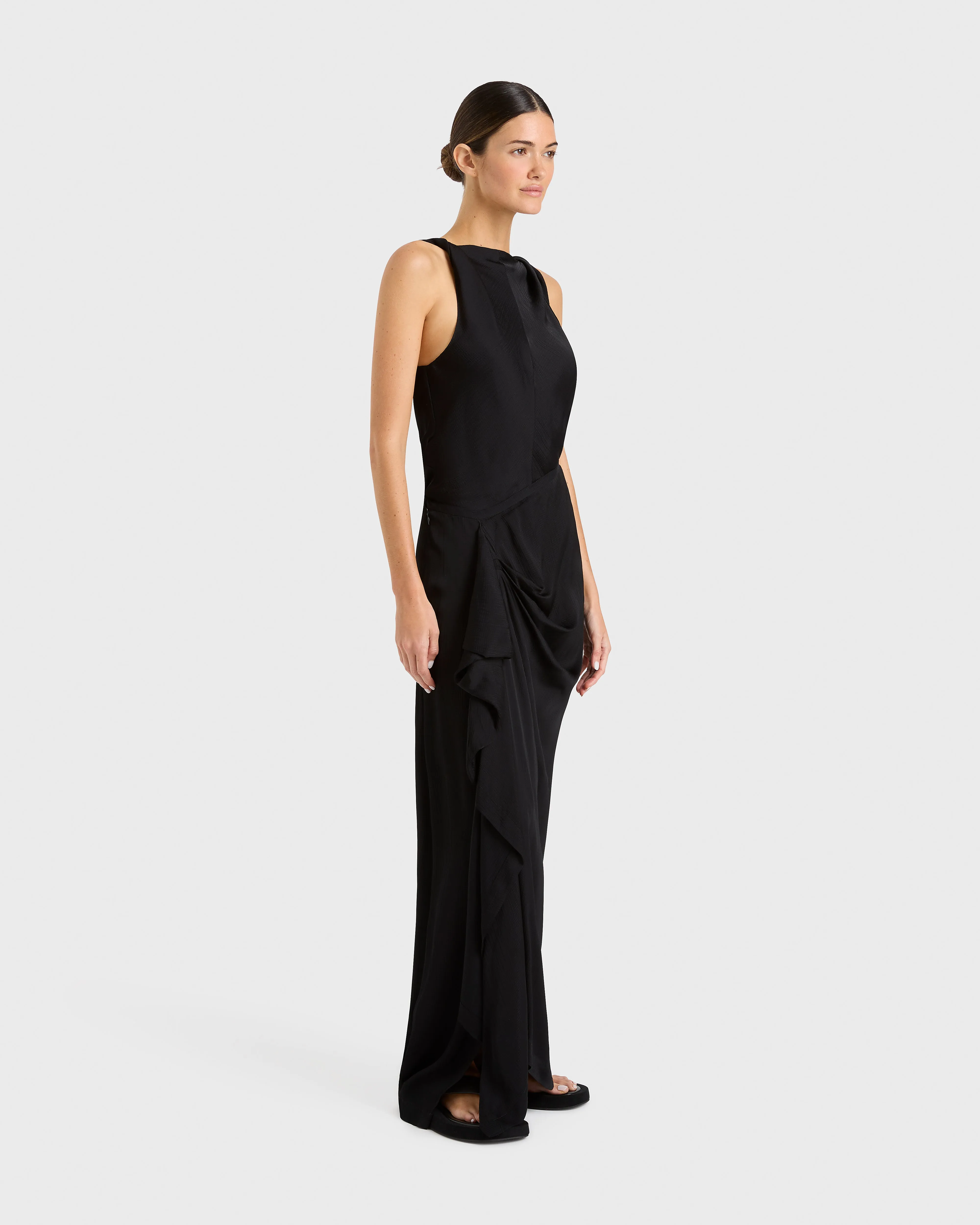 Ardea Twisted Top - Black