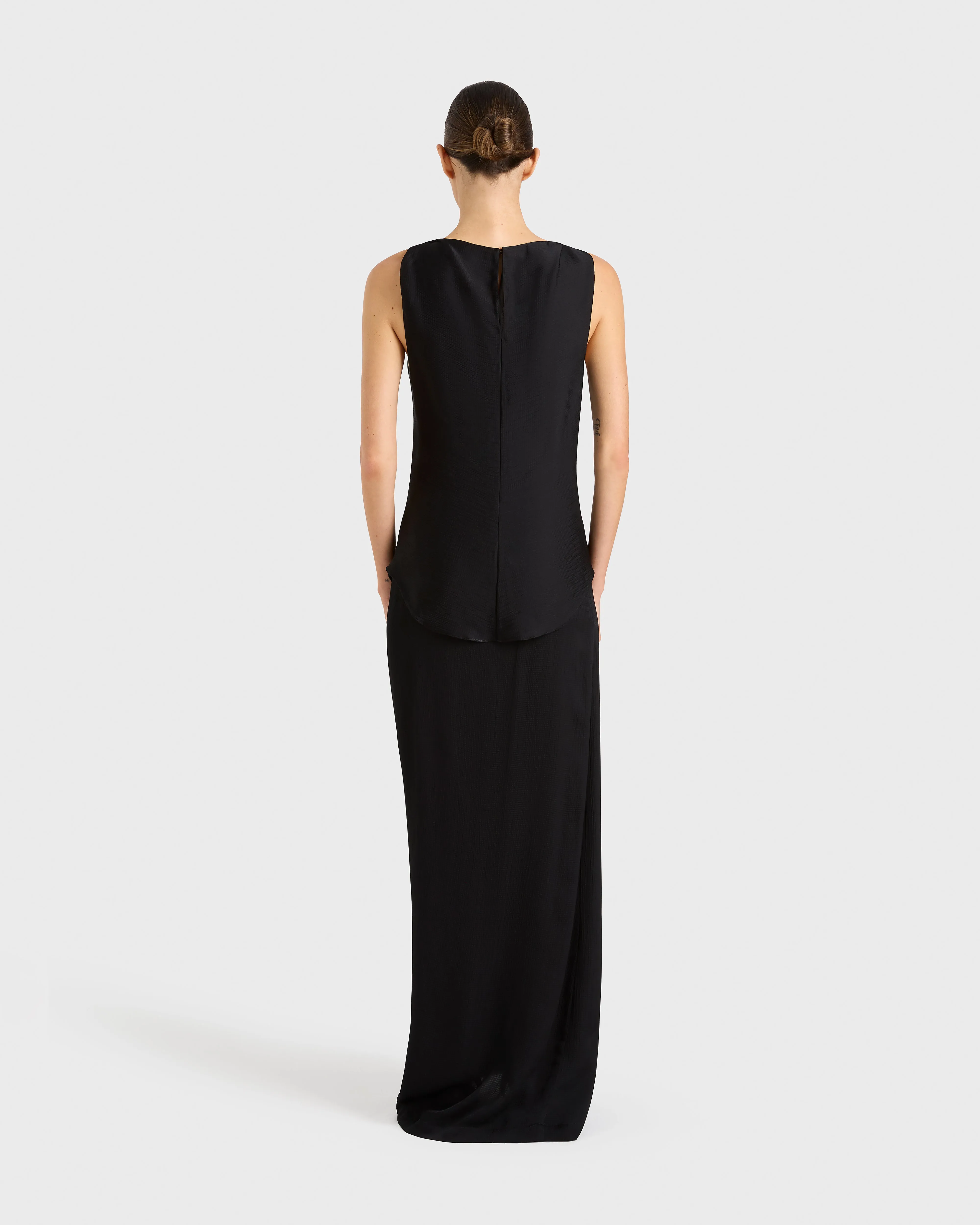 Ardea Twisted Top - Black