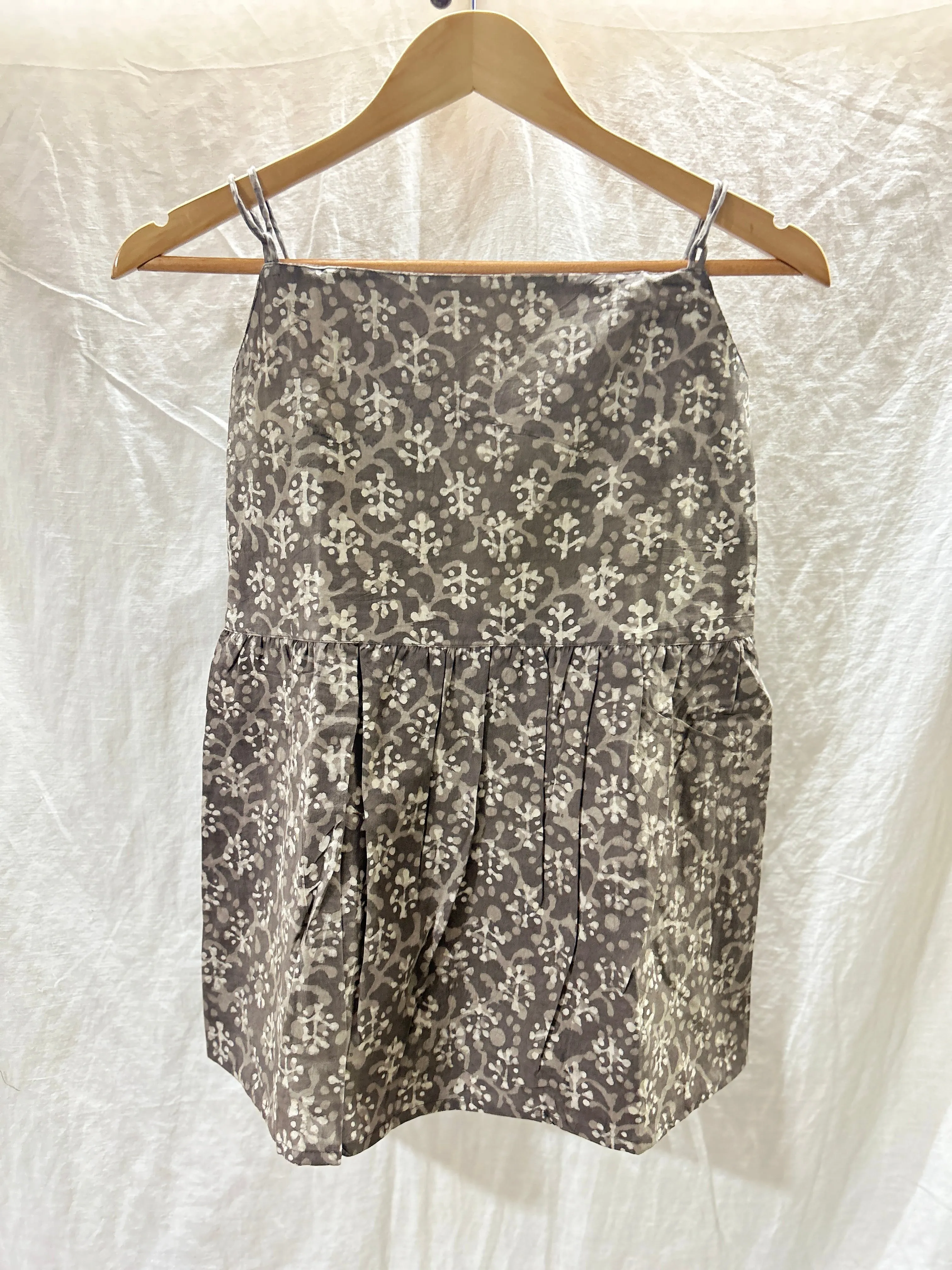 Block Printed Cotton Strappy Top Kashish