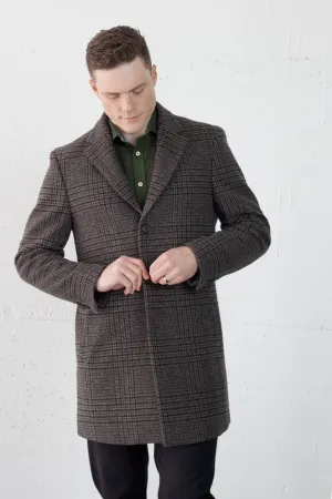 Boston 3/4 Downtown Check Coat
