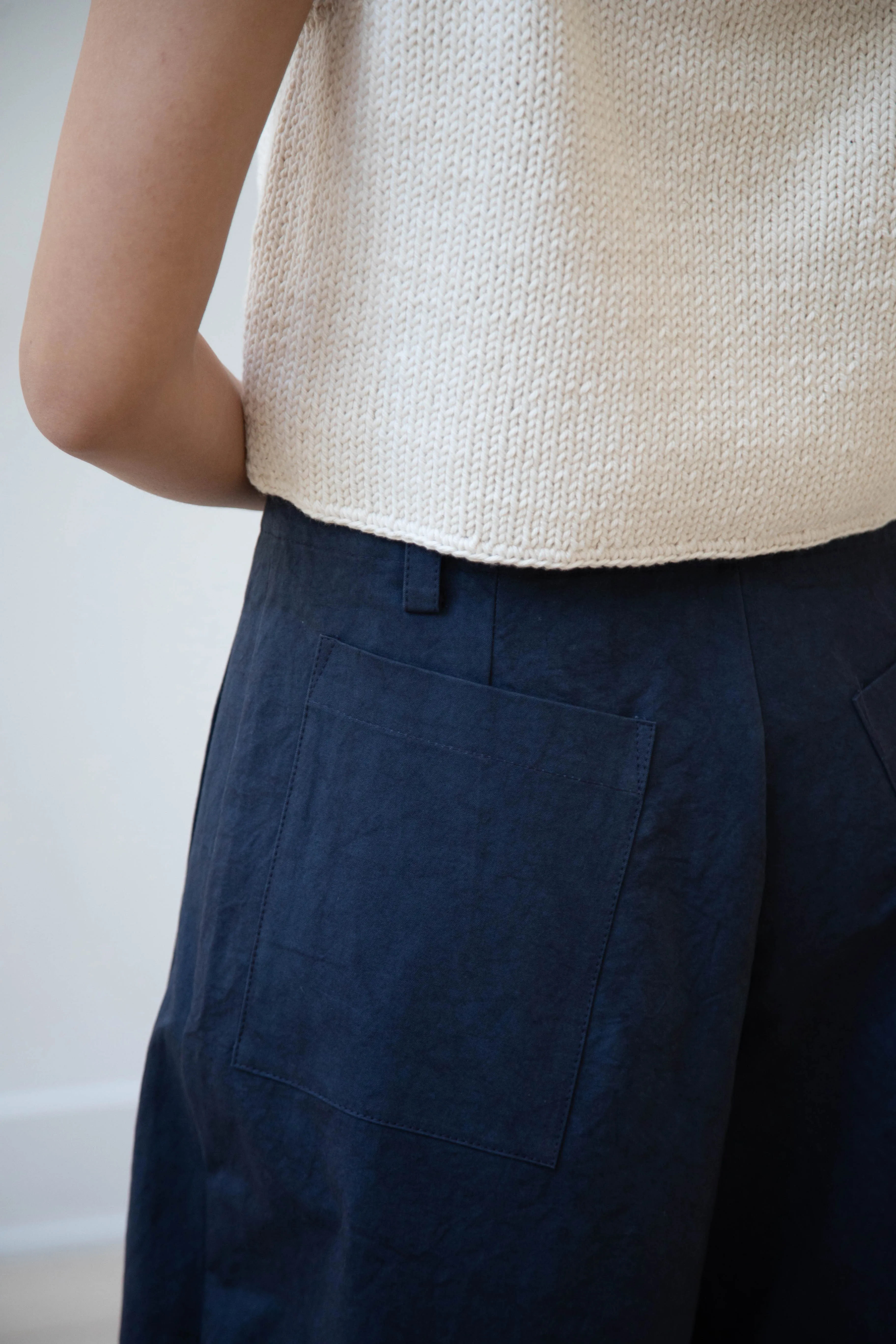 Cawley | Grace Trousers in Dark Navy