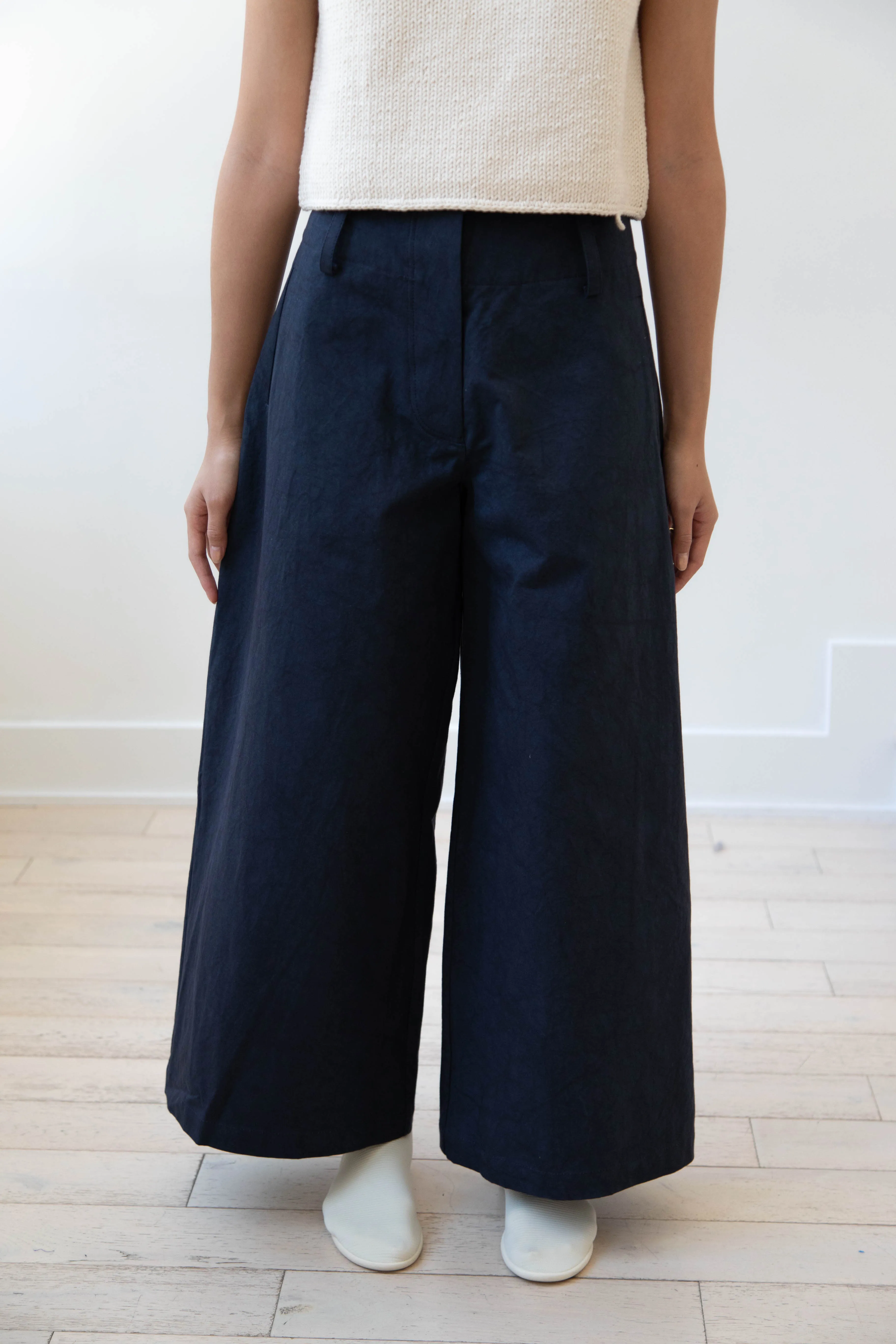Cawley | Grace Trousers in Dark Navy