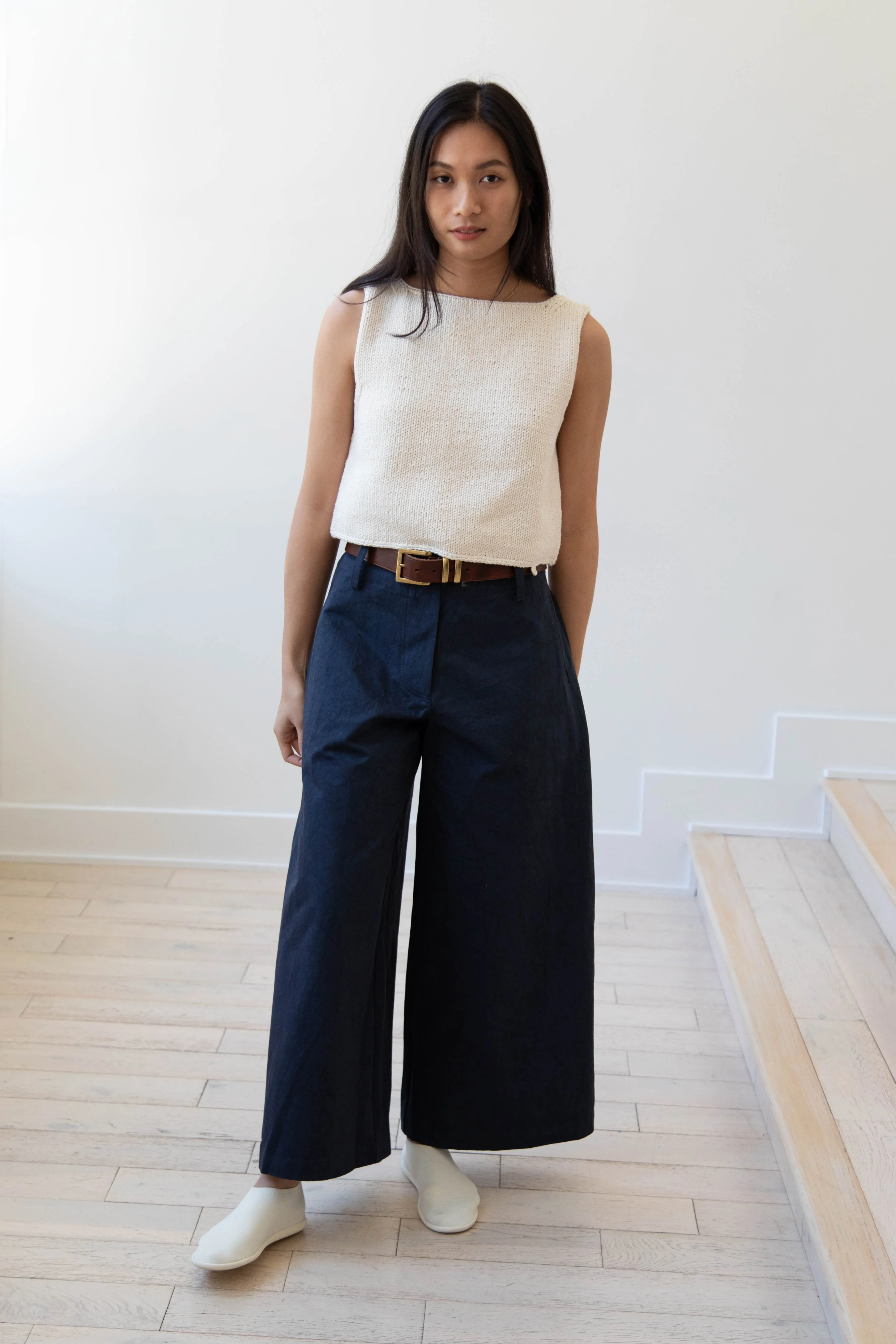 Cawley | Grace Trousers in Dark Navy