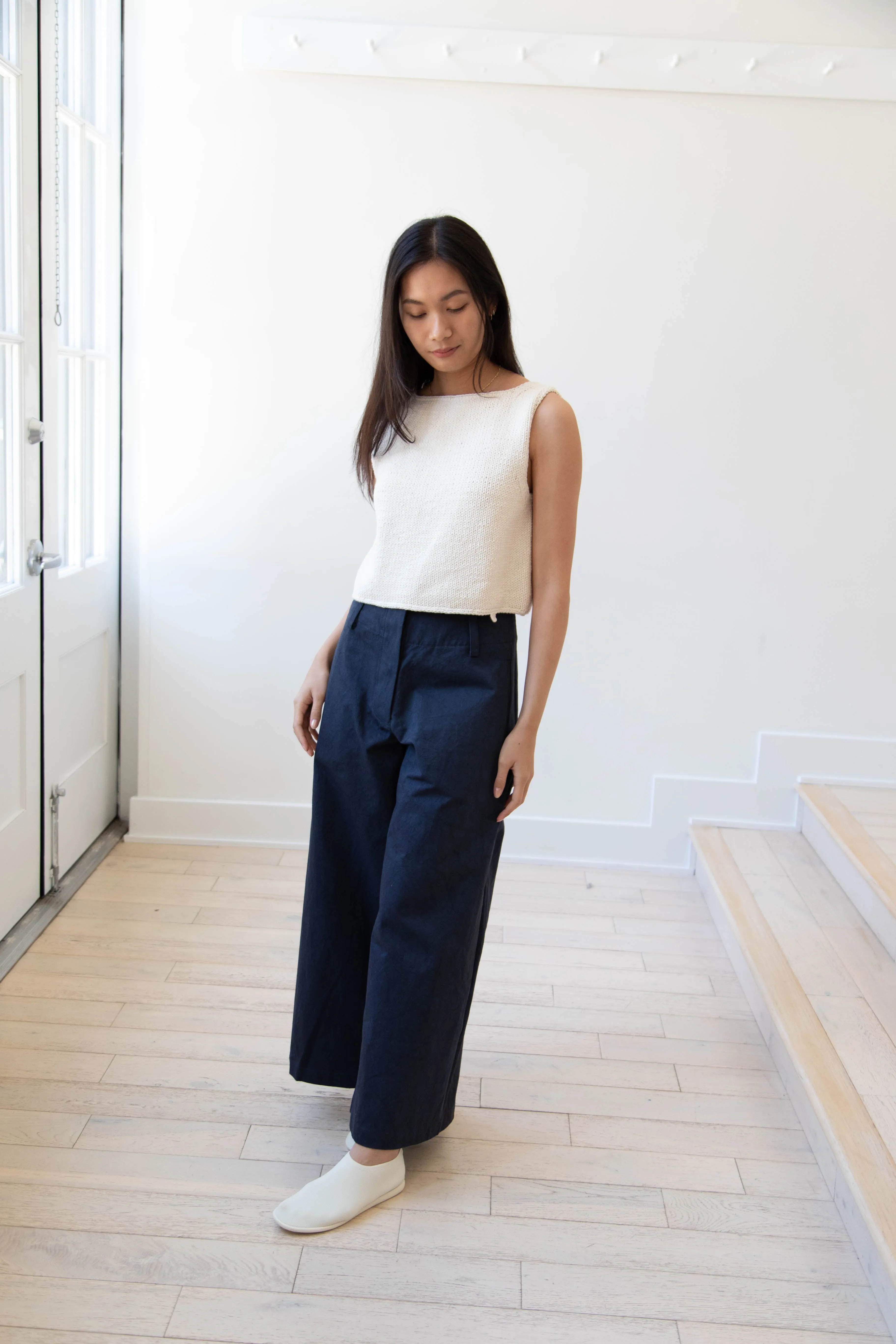 Cawley | Grace Trousers in Dark Navy