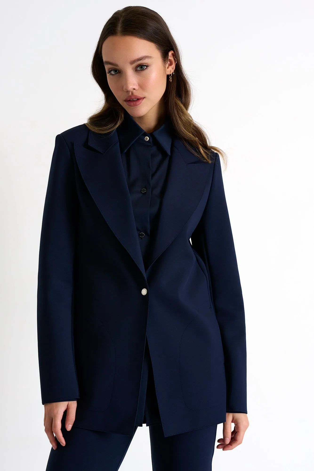 Classic Long Blazer - 52367-76-550
