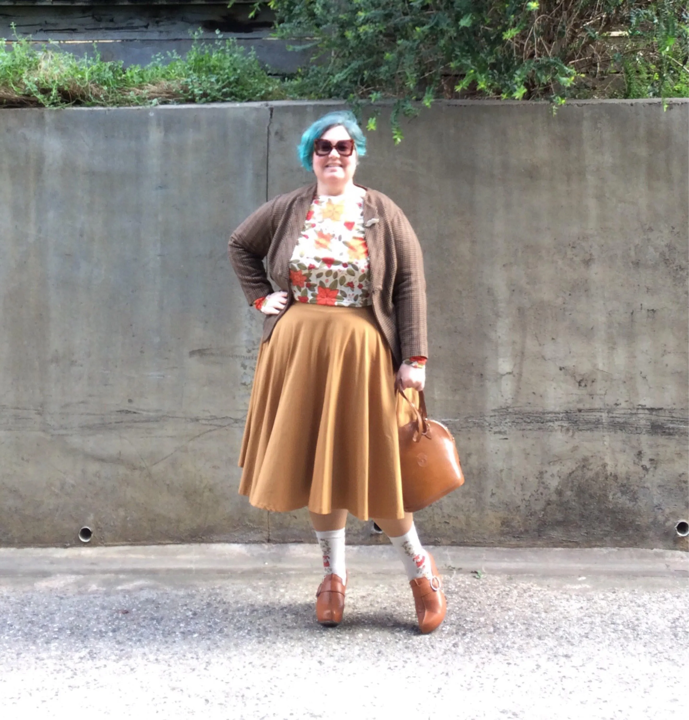 Cotton Jersey Circle Skirt