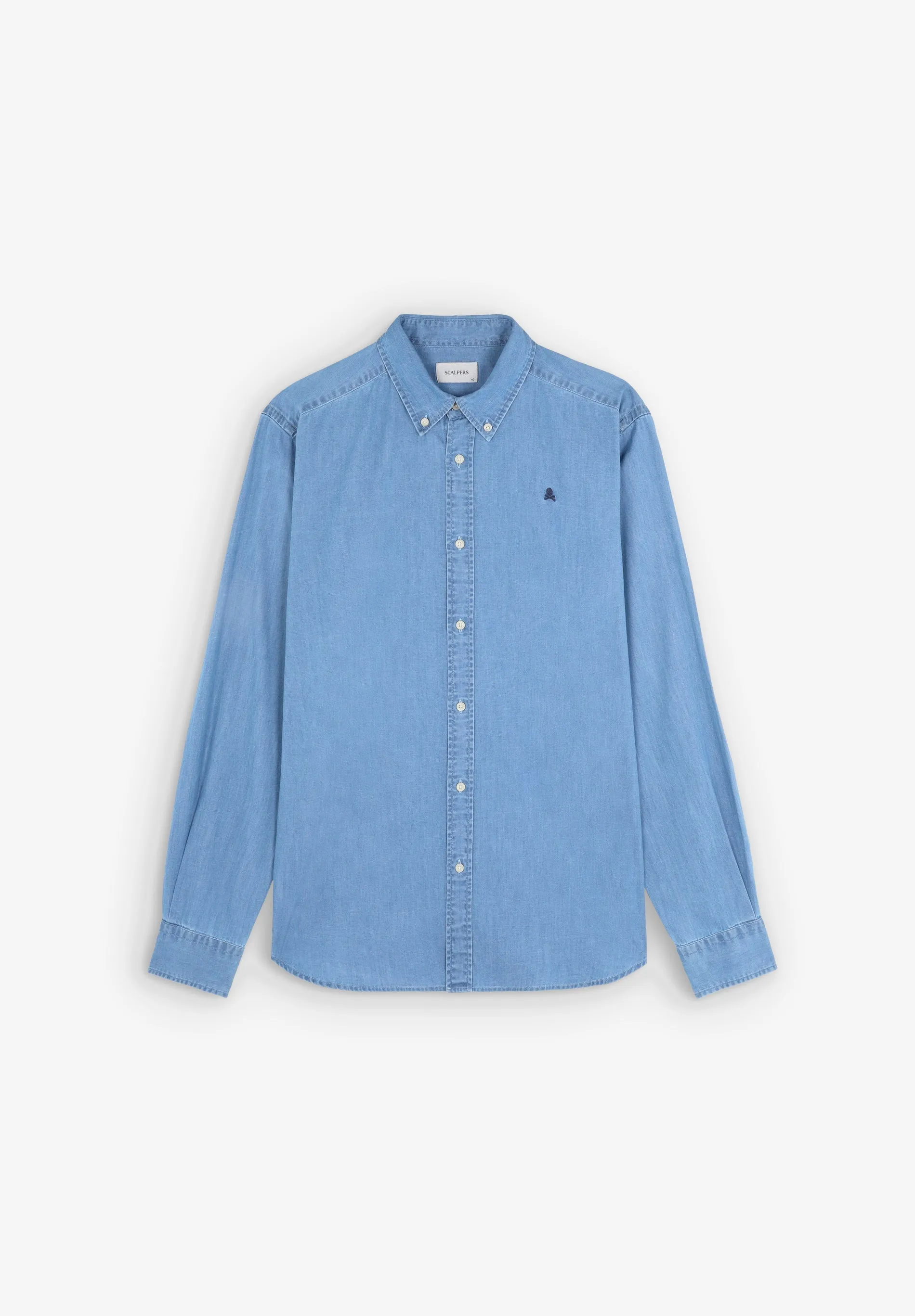DENIM SHIRT WITH BUTTONS
