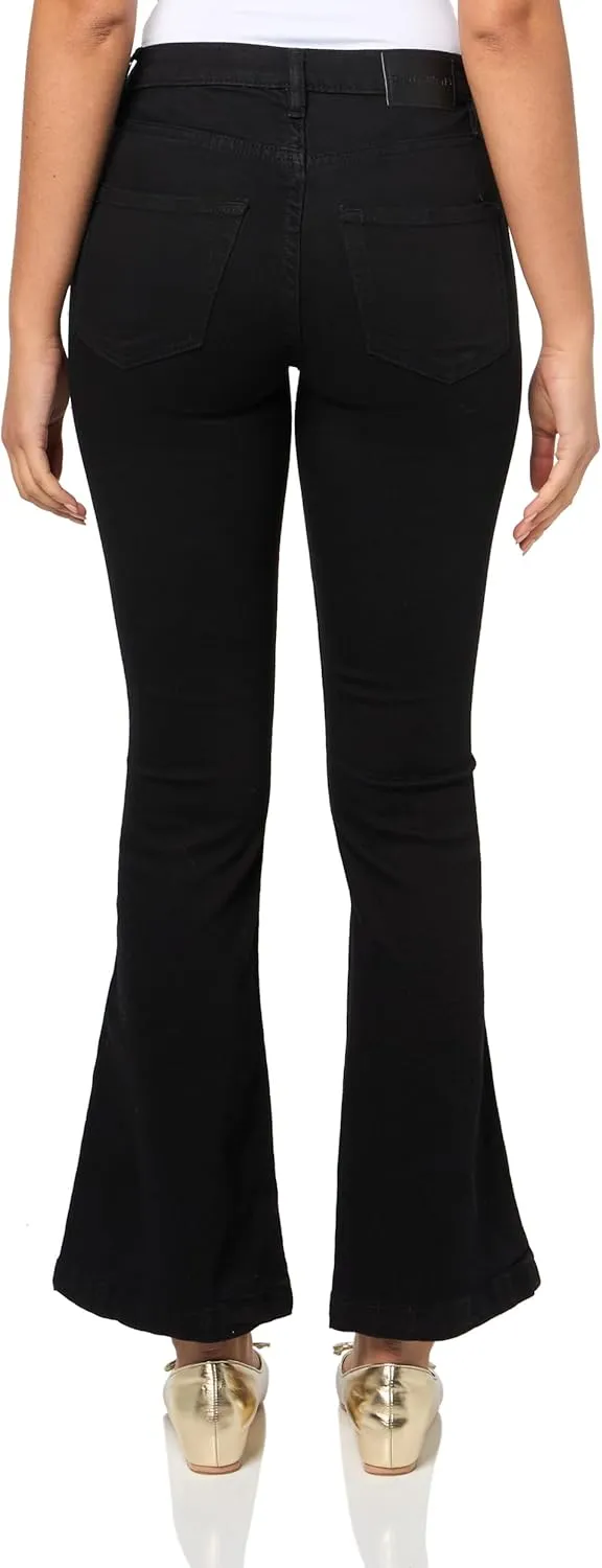 DKNY Women's Slim Straight Crop Jeans