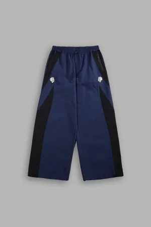 Dual Brolic Track Pants in Storm Blue/Black