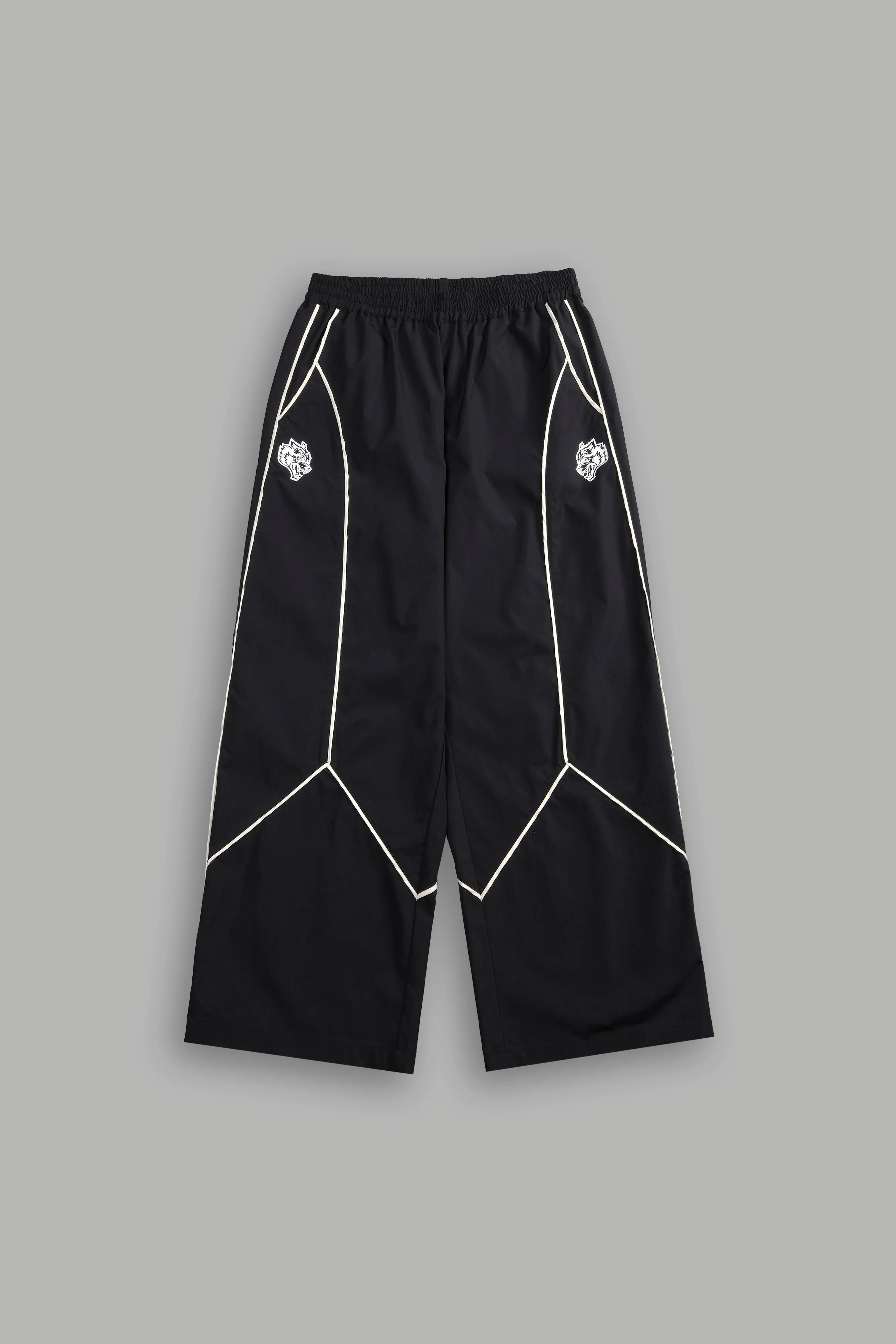 Dual Wolf Quinn Track Pants in Black
