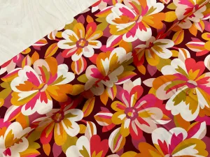 Flame Floral Rayon - Dashwood Studio