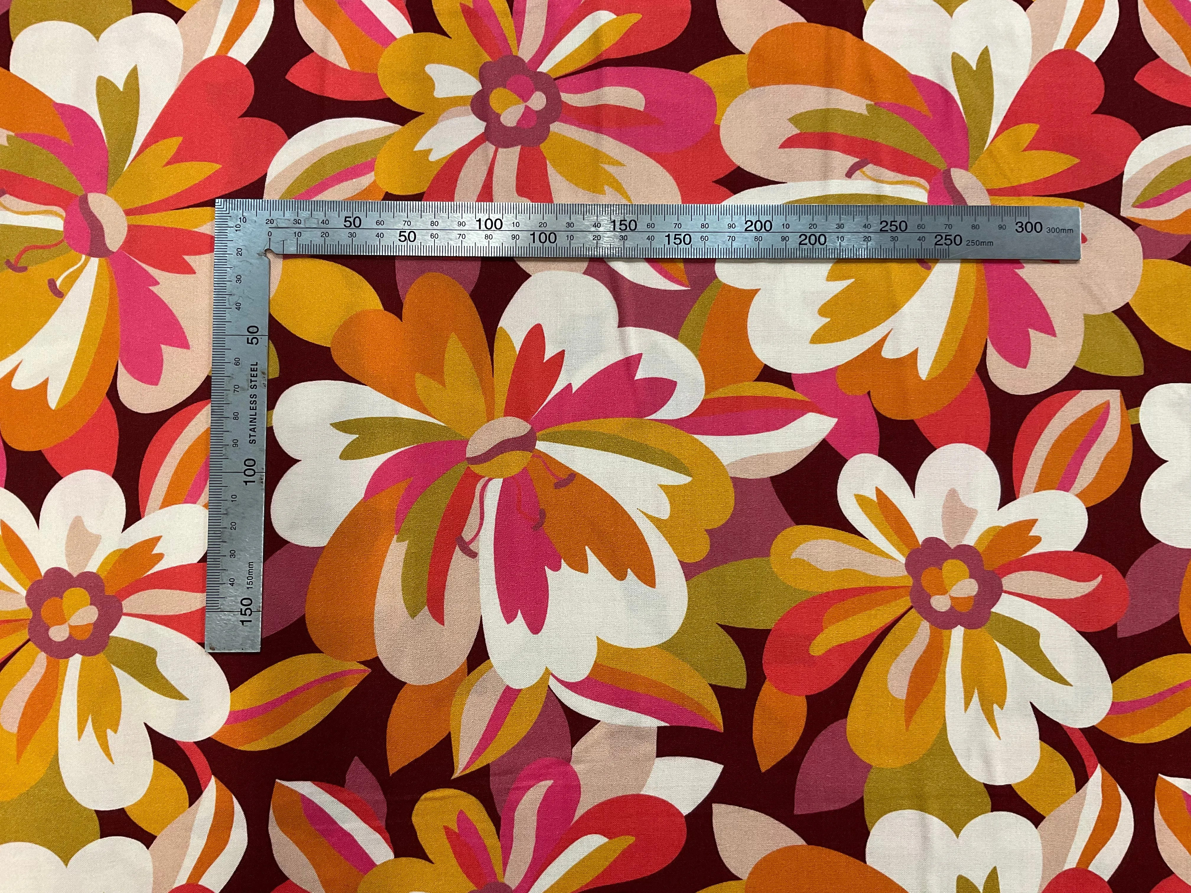 Flame Floral Rayon - Dashwood Studio