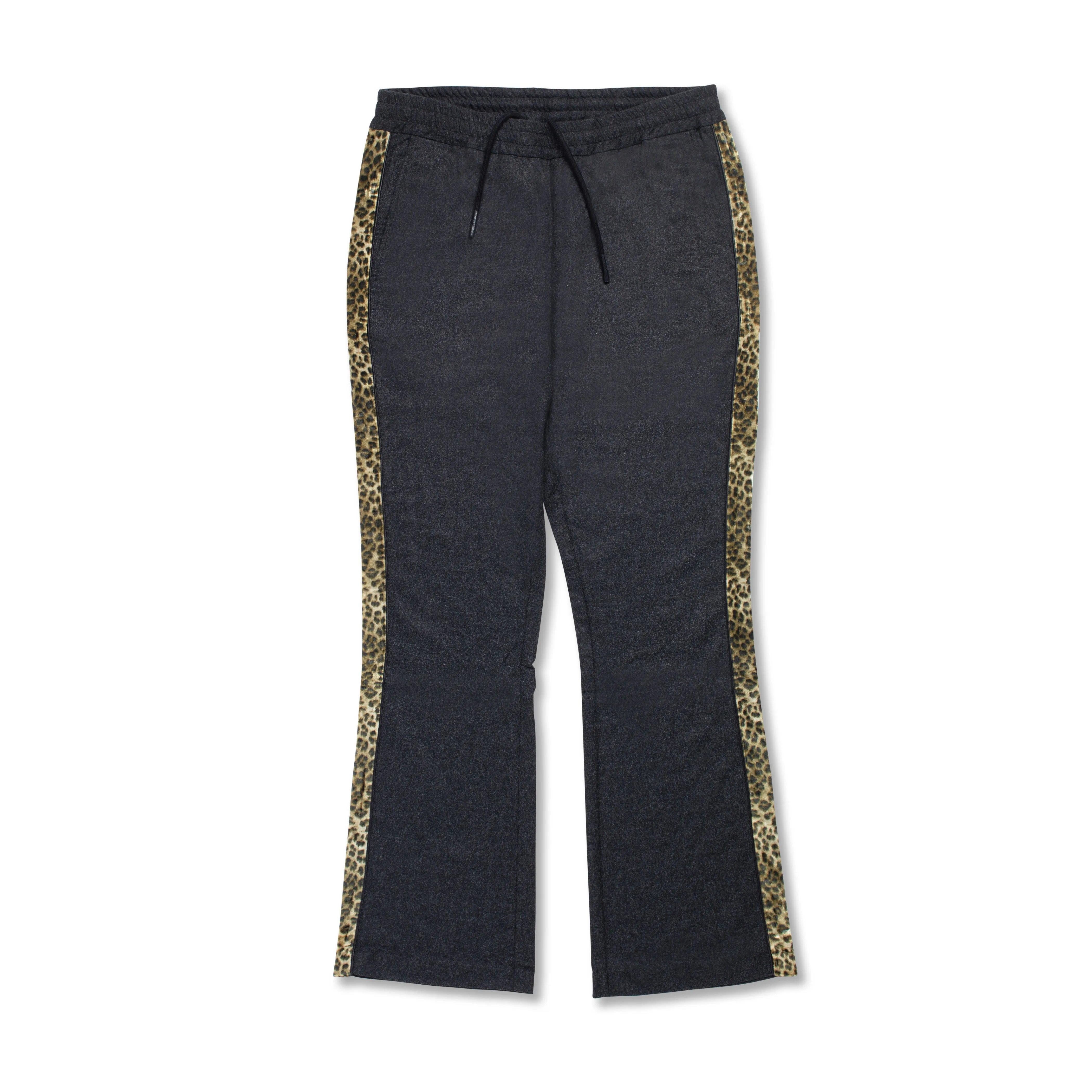 Flare Leg Track Pant (Charcoal Heather)
