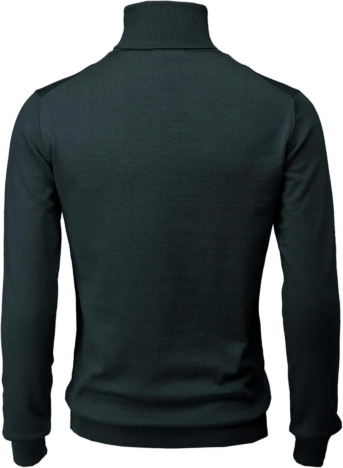 H2H Mens Slim Fit Turtleneck Pullover Sweaters Basic Tops Knitted Thermal