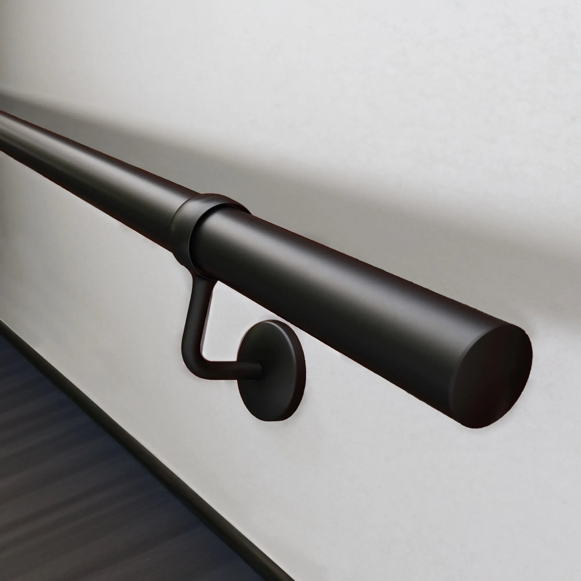 Handrail Kit - Interior Use - 3600mm - Matt Black
