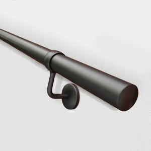 Handrail Kit - Interior Use - 3600mm - Matt Black