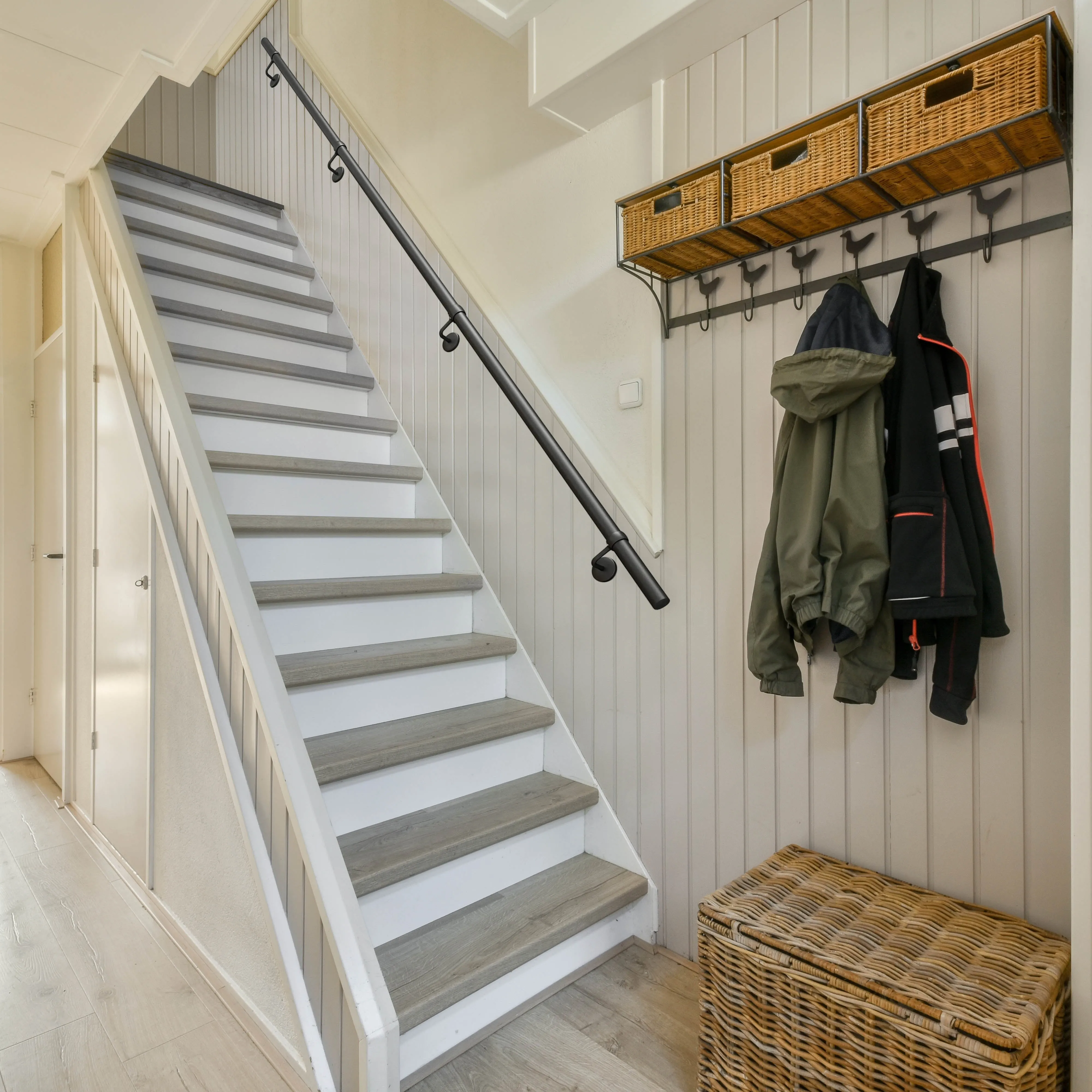 Handrail Kit - Interior Use - 3600mm - Matt Black