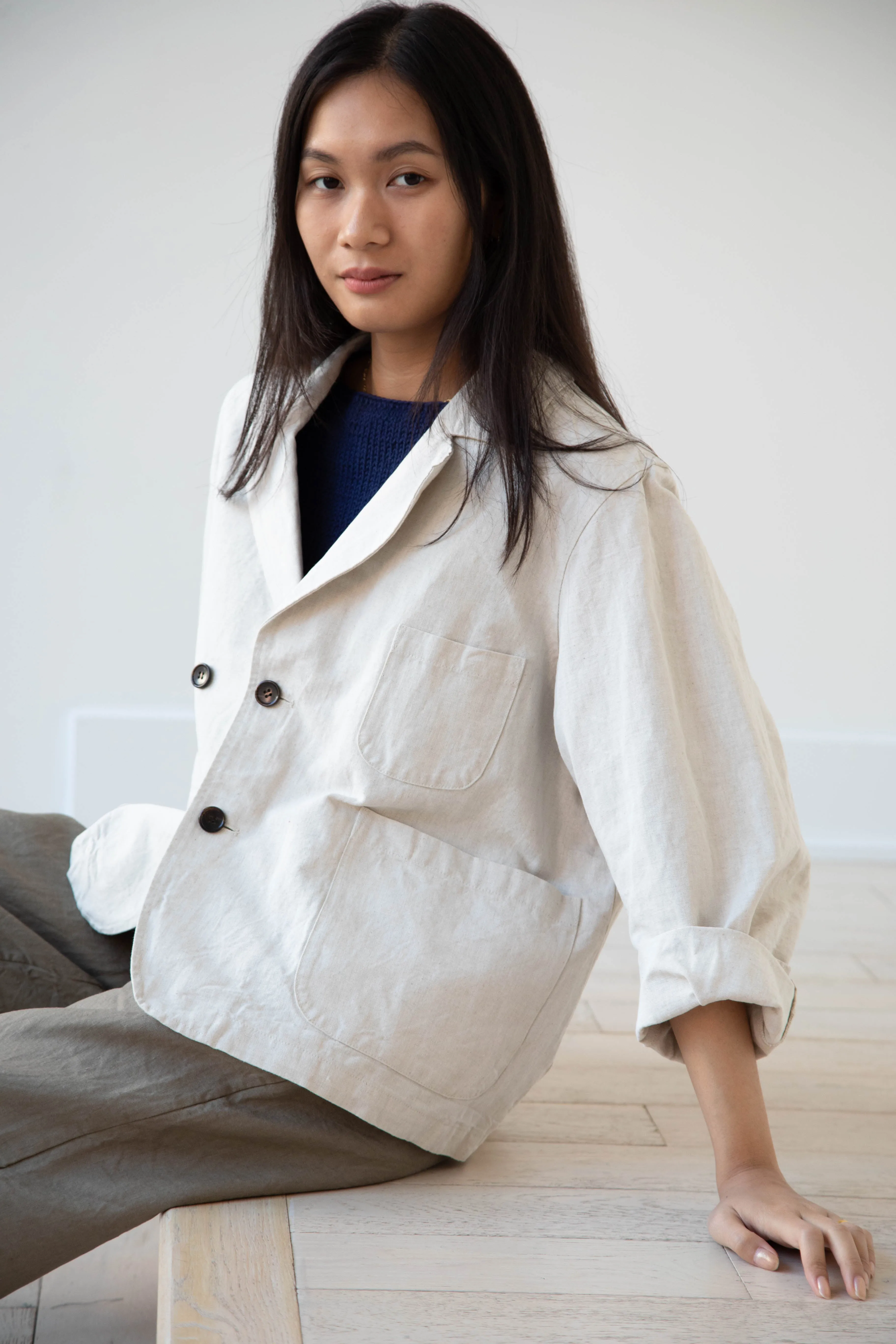 H.Unit | Big Blazer in Kinari