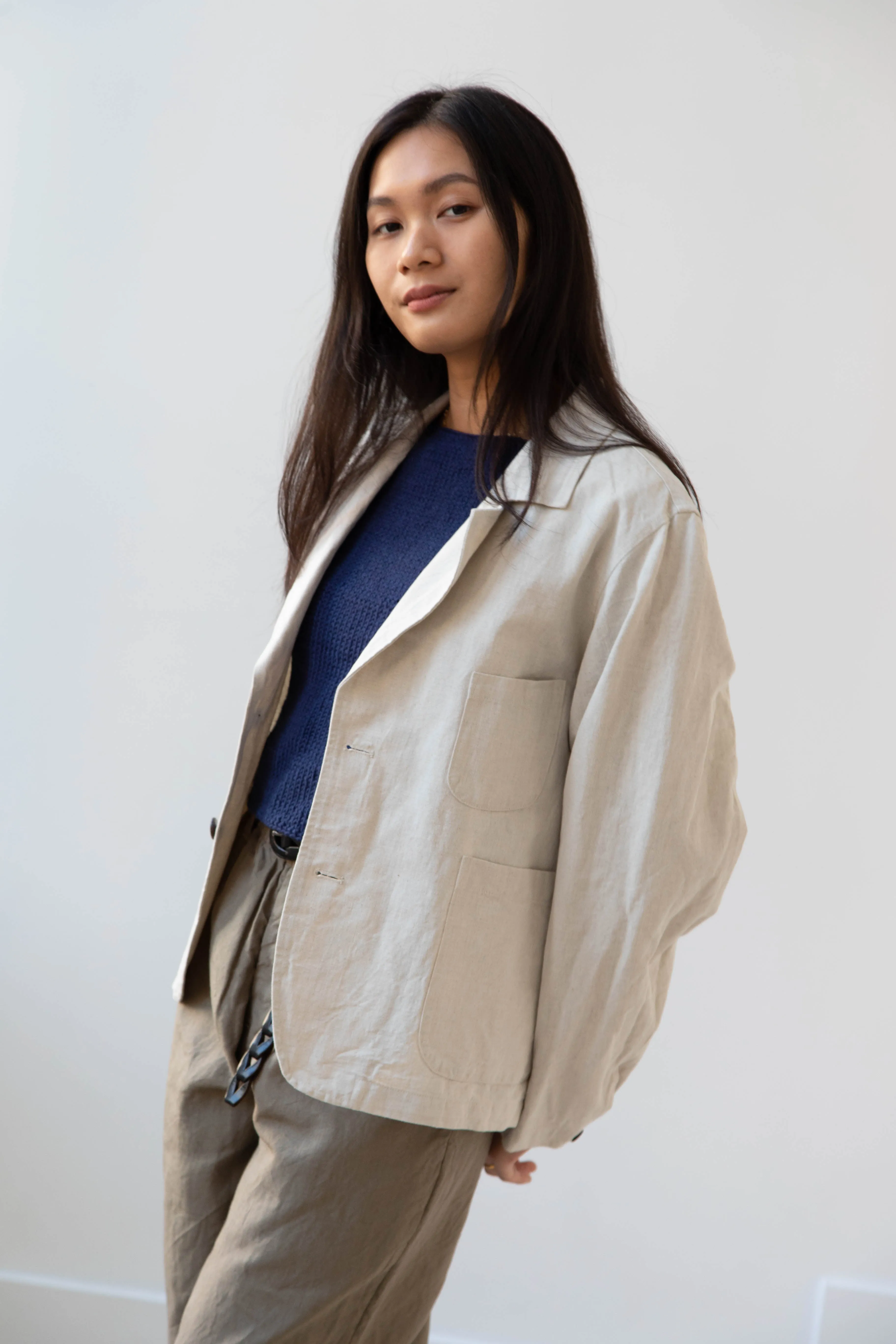 H.Unit | Big Blazer in Kinari