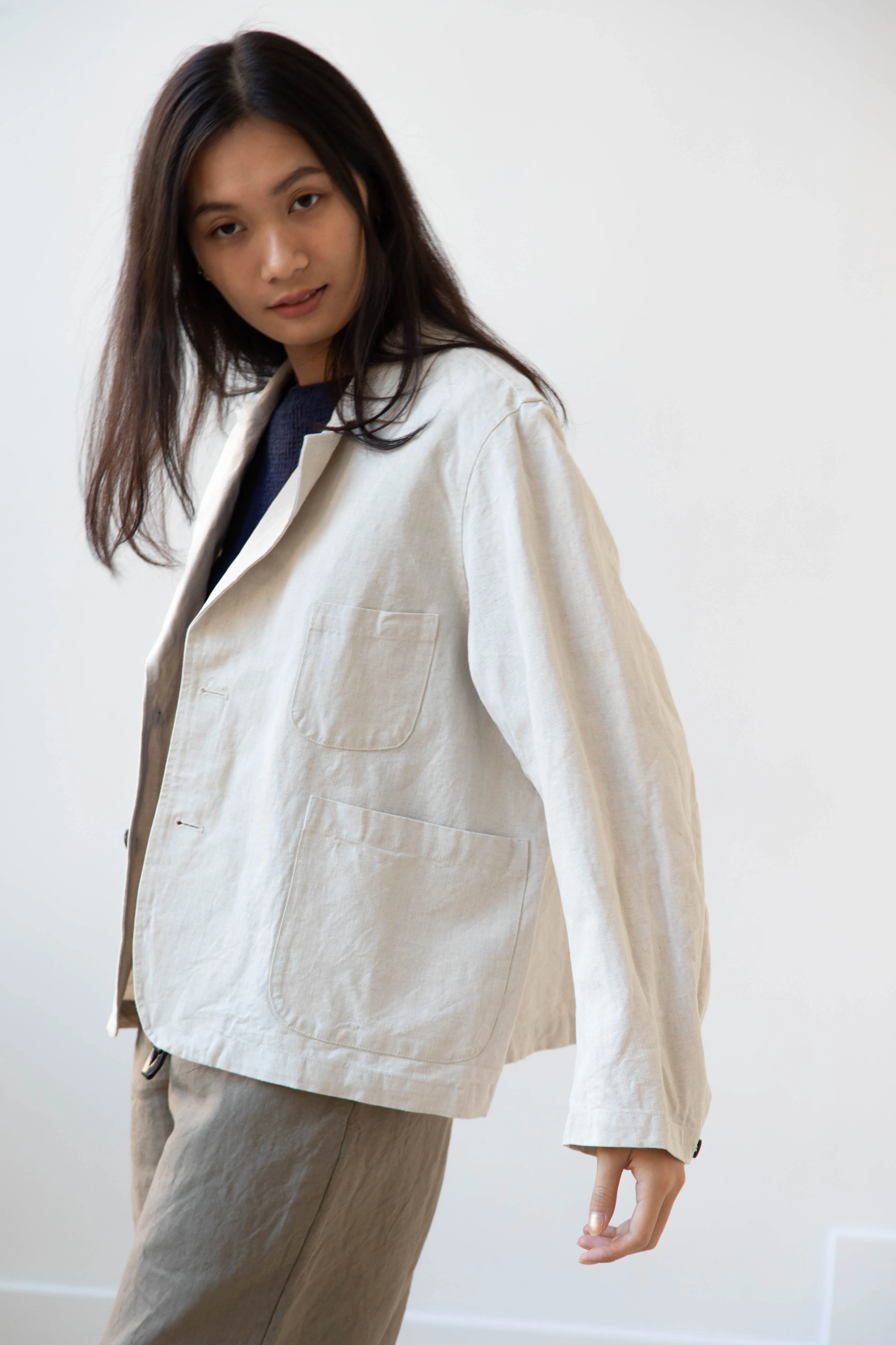 H.Unit | Big Blazer in Kinari