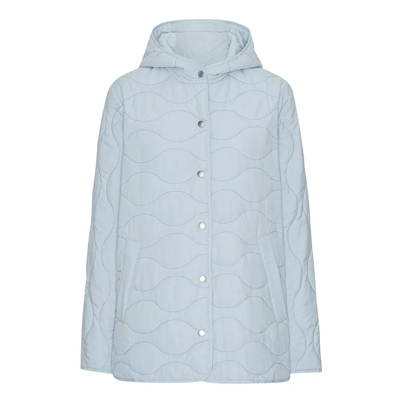 Ilse Jacobsen Short Hooded Quilt Jacket