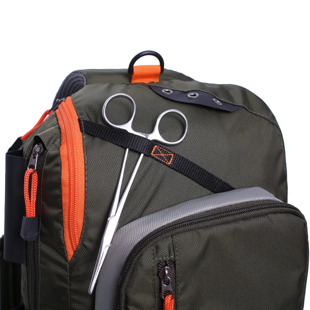 Kylebooker Fly Fishing Sling Packs Fishing Tackle Storage Shoulder Bag SL03