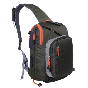 Kylebooker Fly Fishing Sling Packs Fishing Tackle Storage Shoulder Bag SL03