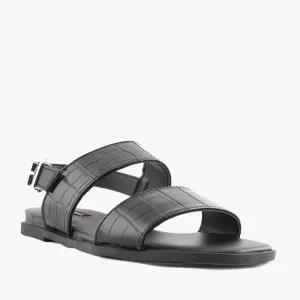 LILA BLACK CROC