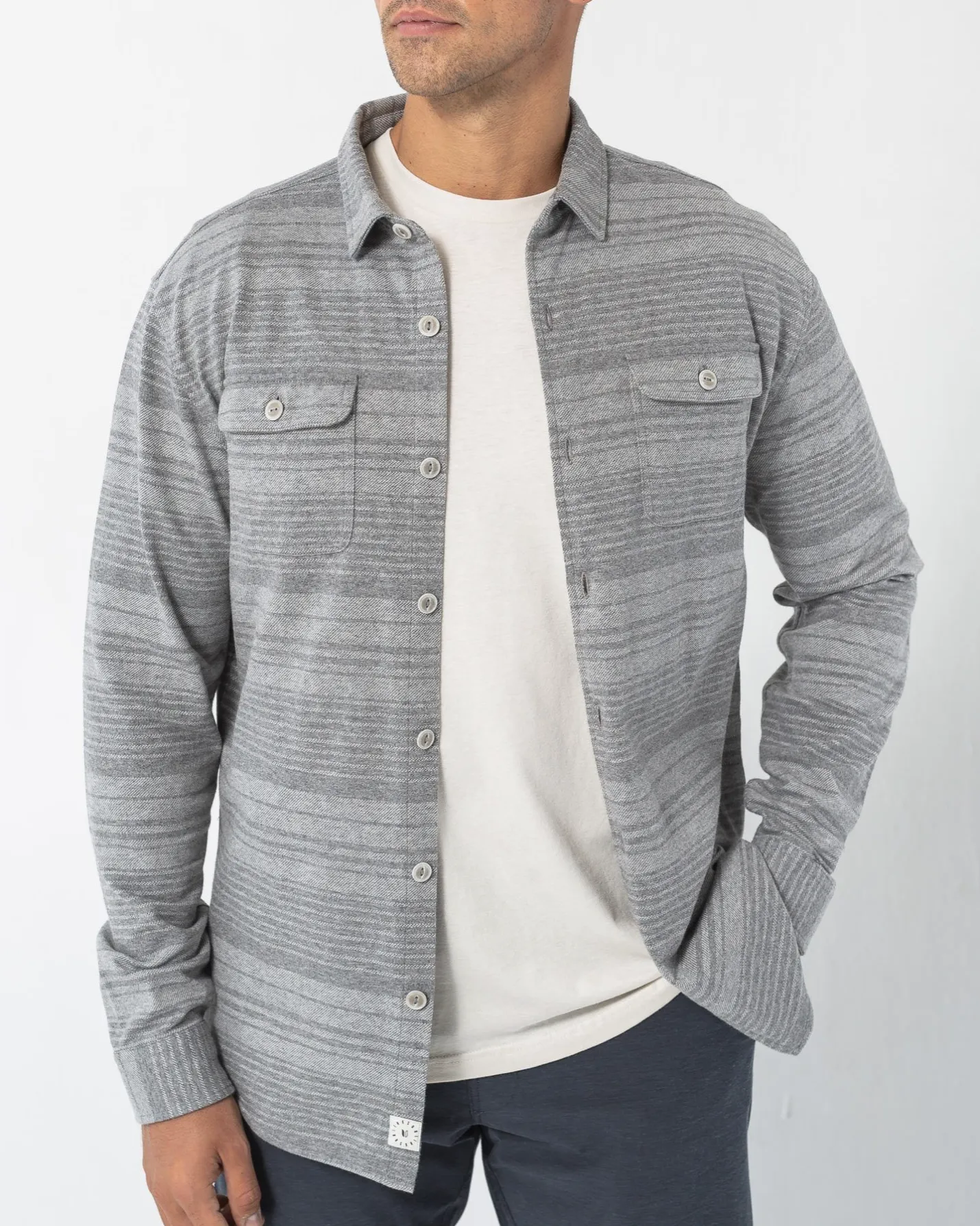 Linksoul | Horizon Stripe Shirt Jacket