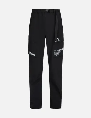 Logo Embroidery Slim Fit Cargo Pants