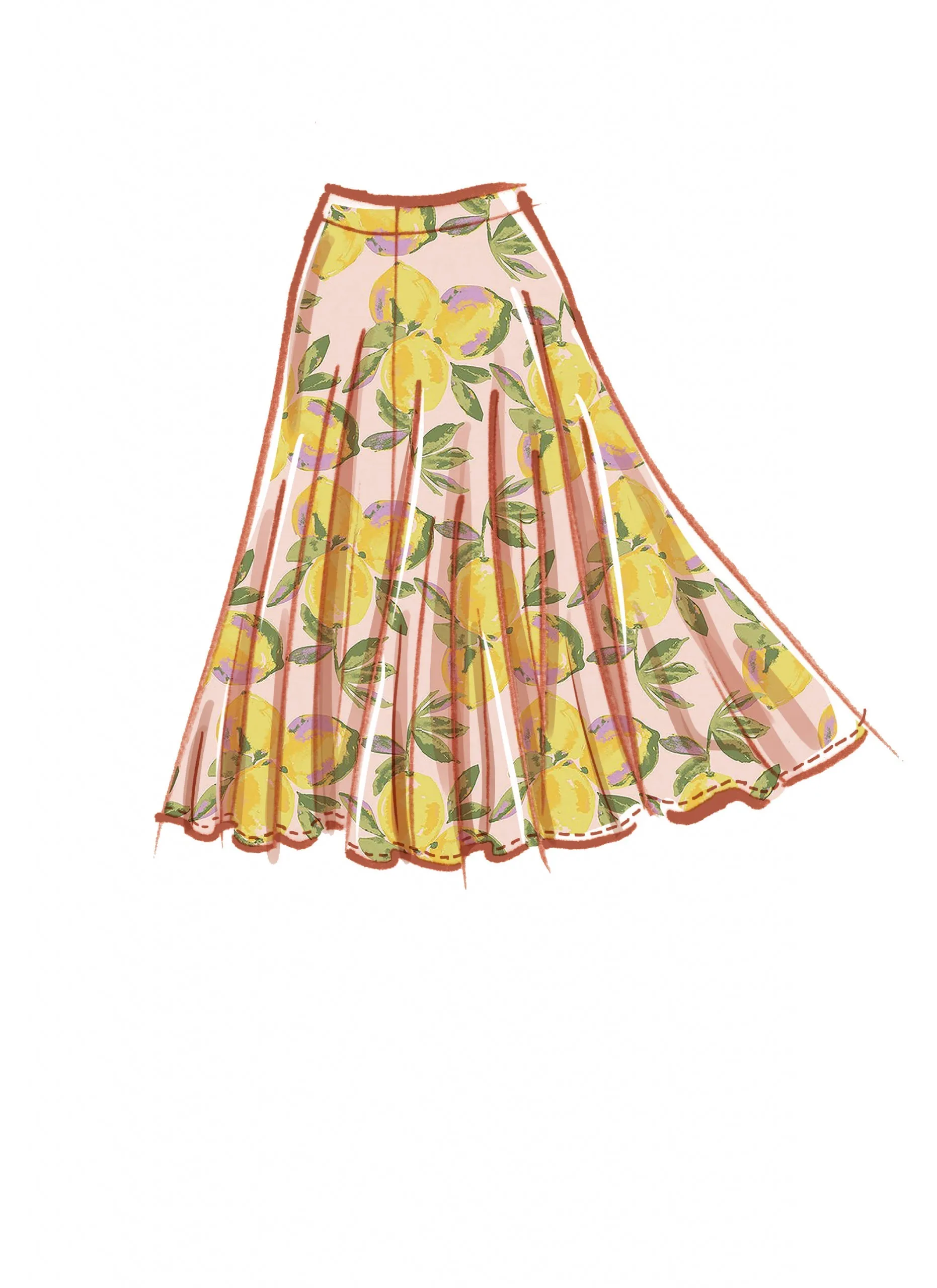 McCall's 8205 Skirts Sewing Pattern