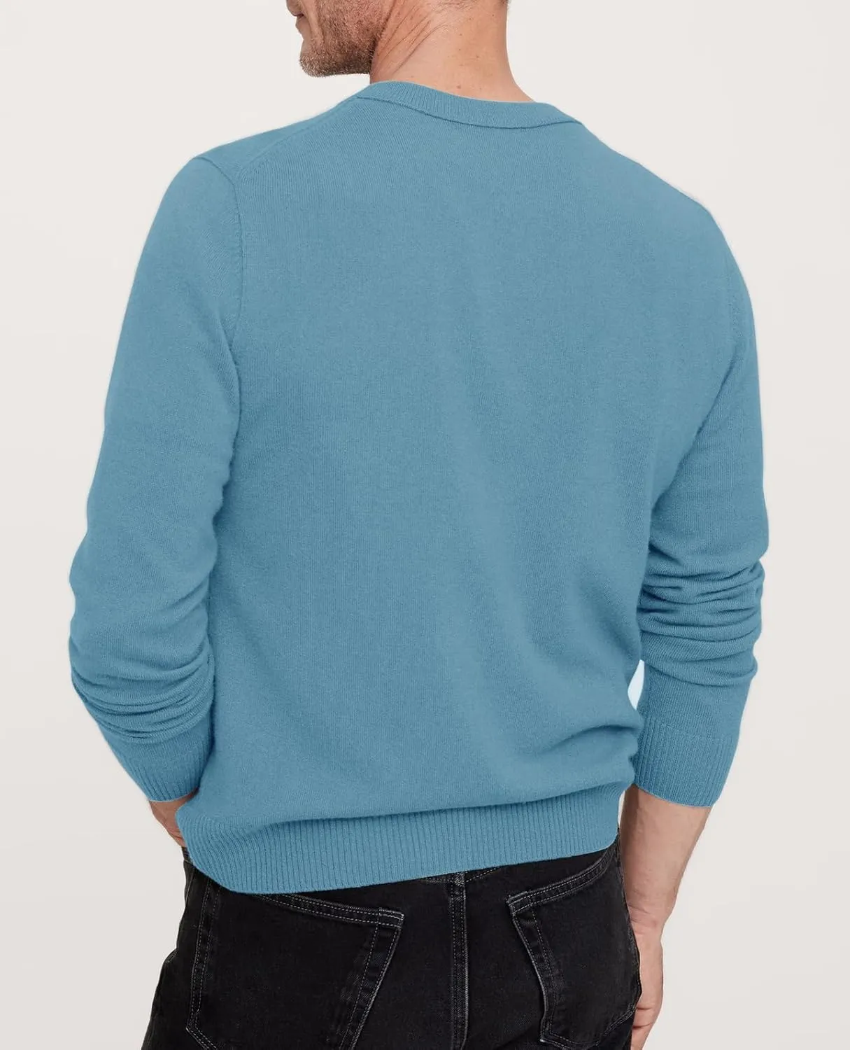 Men's Crewneck Slim Fit Lightweight Sweaters Casual Long Sleeve Knit Pullover Sweaters