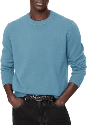 Men's Crewneck Slim Fit Lightweight Sweaters Casual Long Sleeve Knit Pullover Sweaters