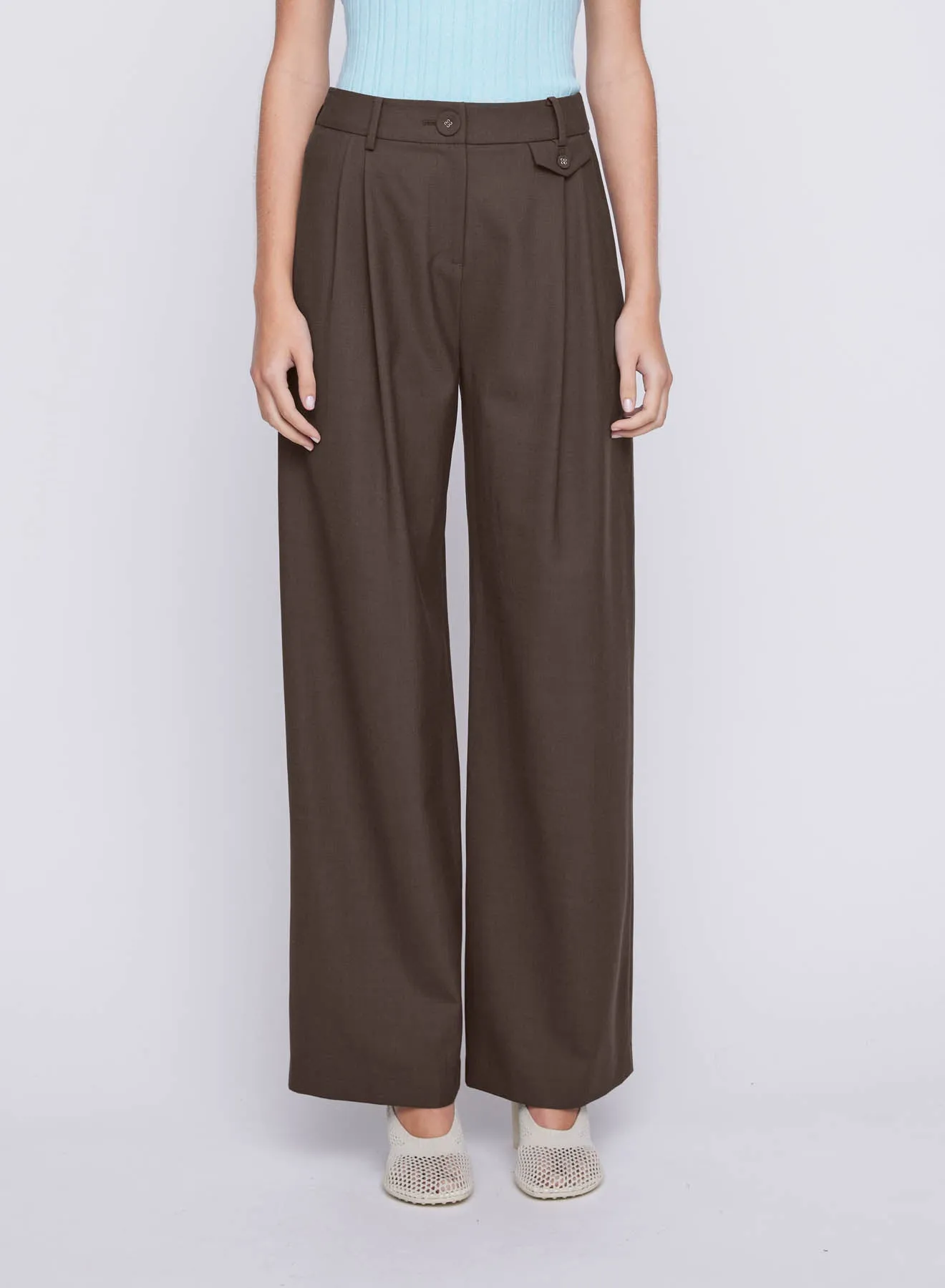 NICO PANTS (CHOCOLATE)