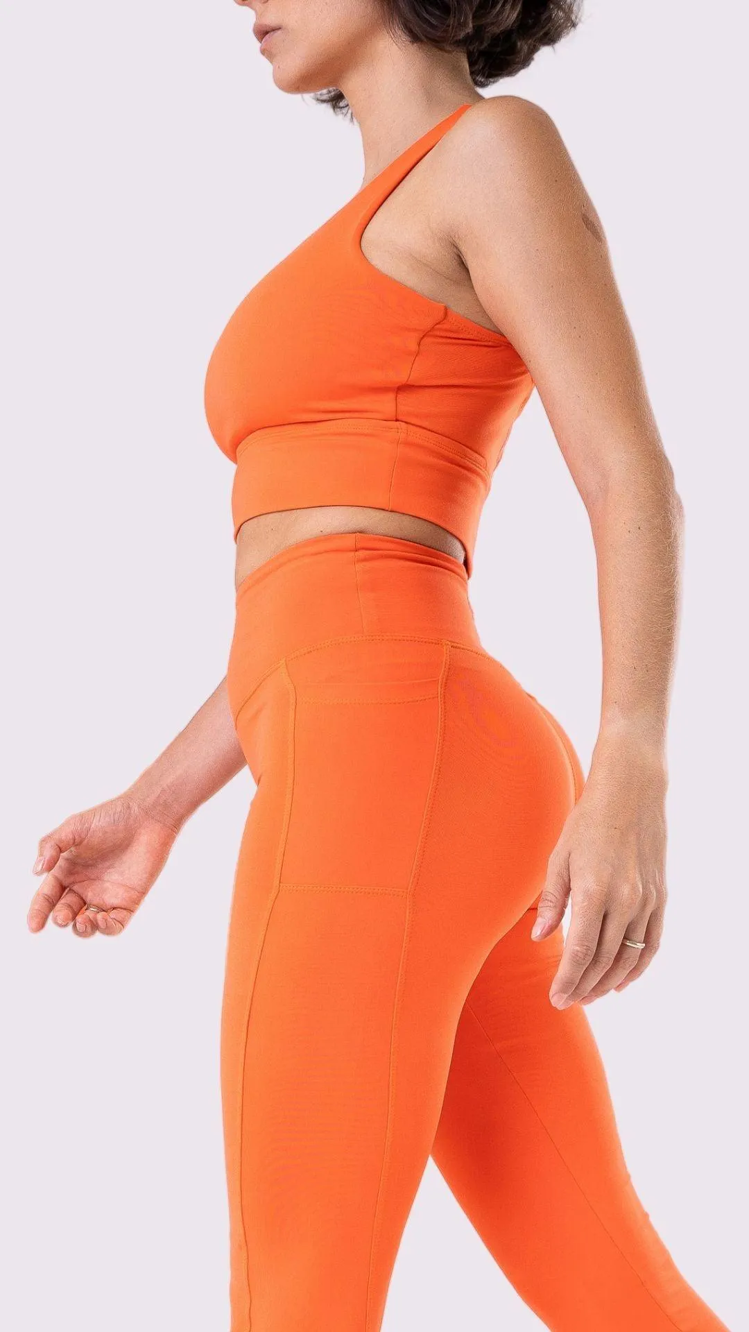 Orange Strappy Mandy Bra