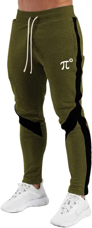 PIDOGYM Men's Track Pants,Slim Fit Athletic Sweatpants Joggers with Zipper Pockets