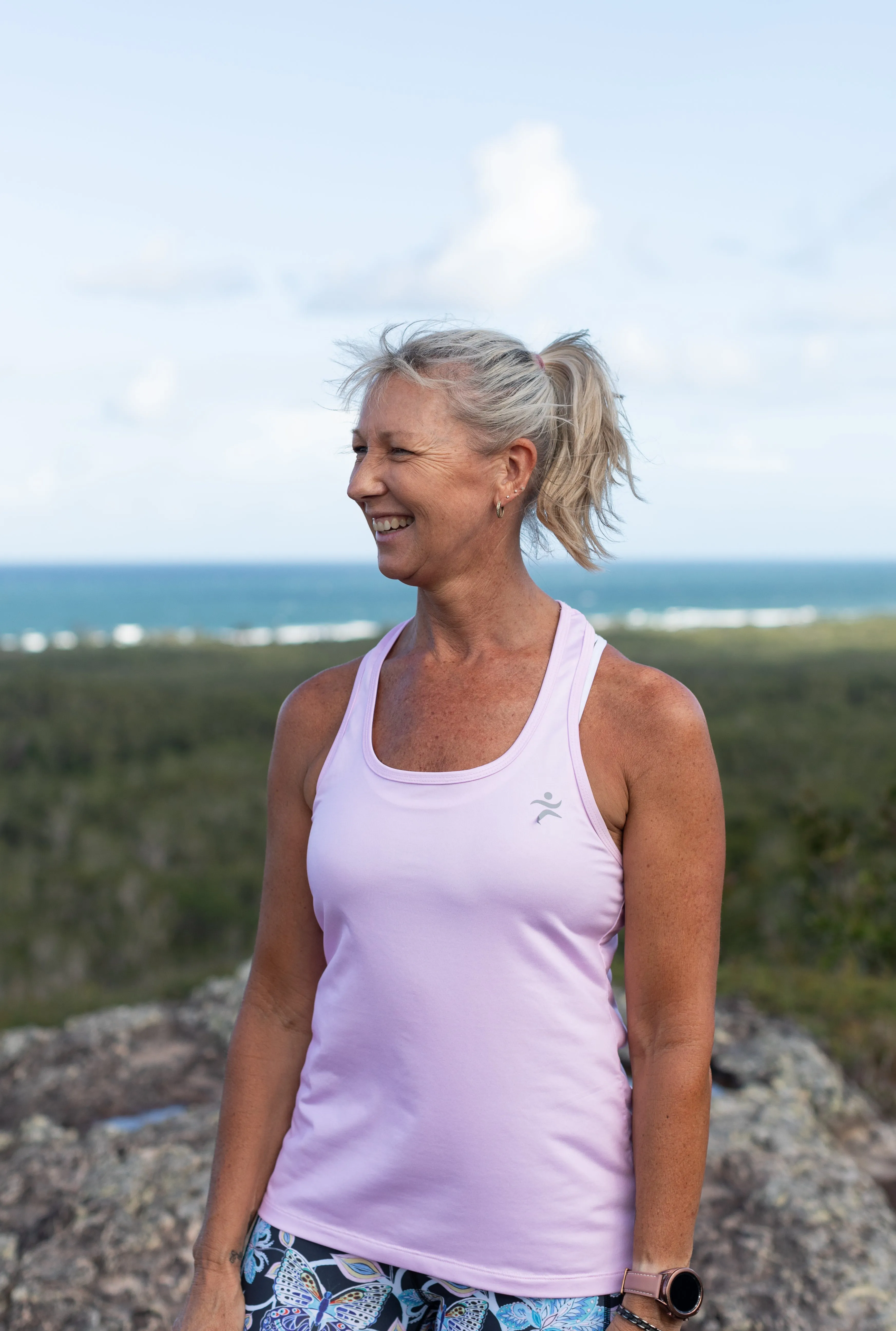 PINK Gmaxx Strappy Back Sports Top