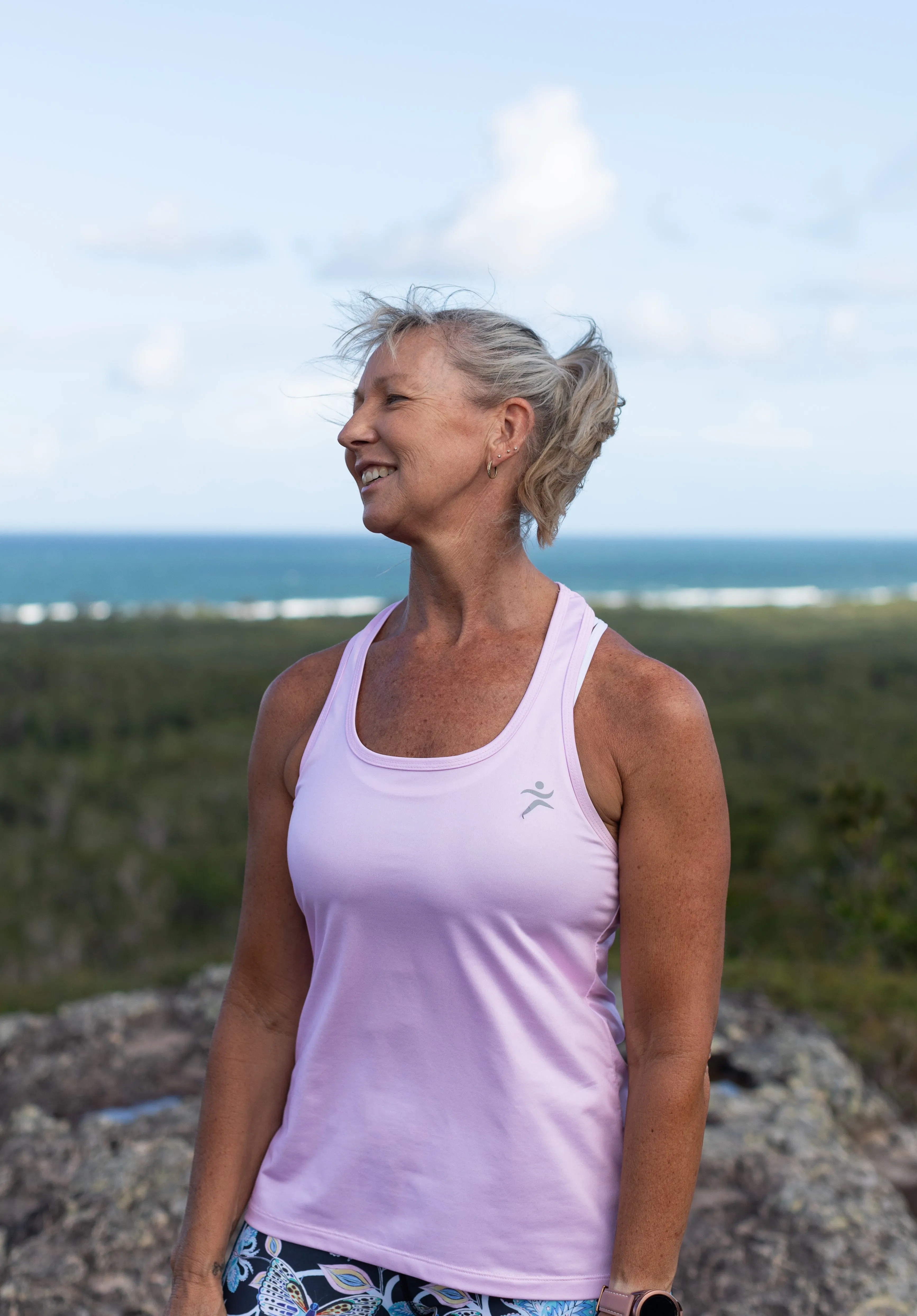 PINK Gmaxx Strappy Back Sports Top