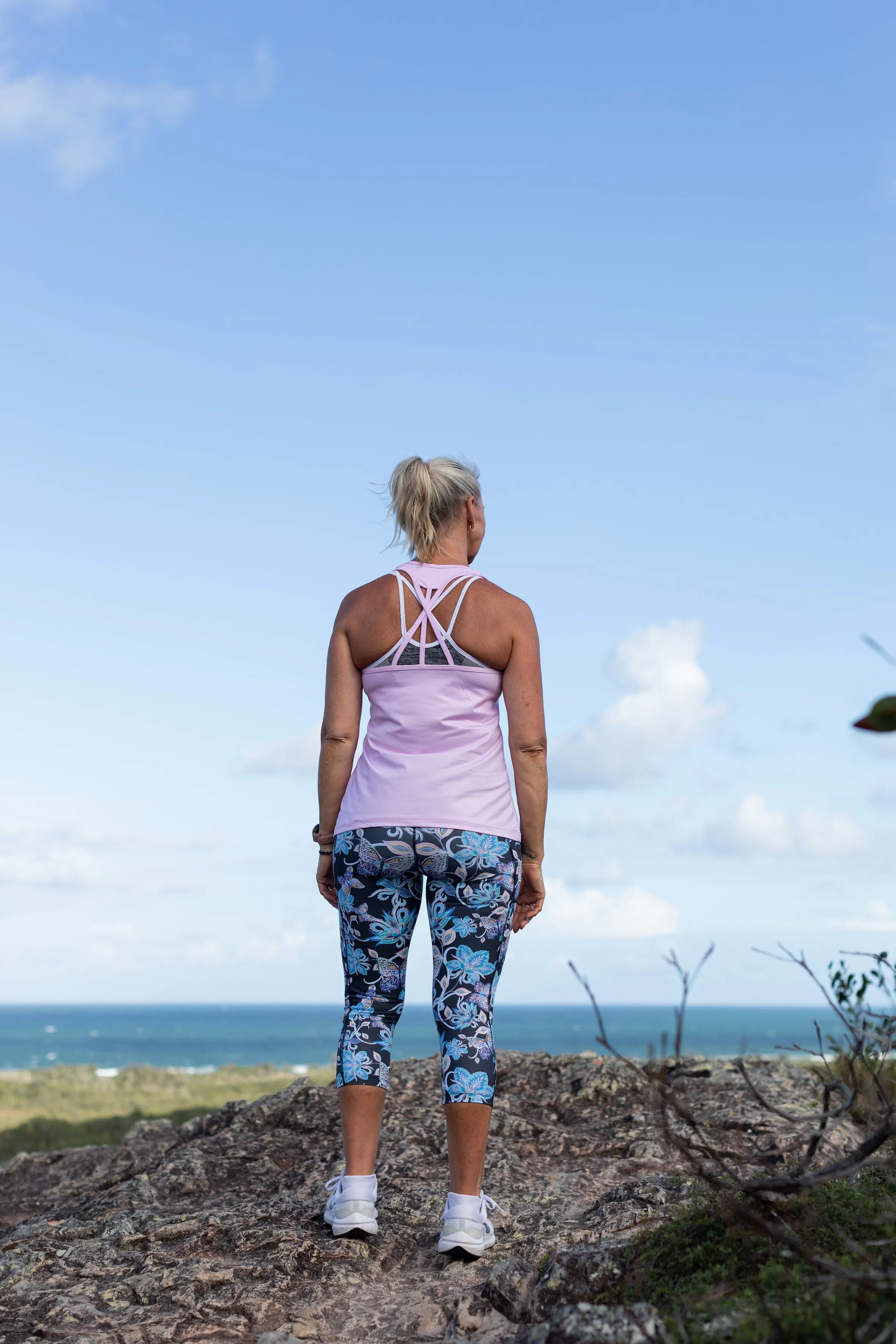 PINK Gmaxx Strappy Back Sports Top