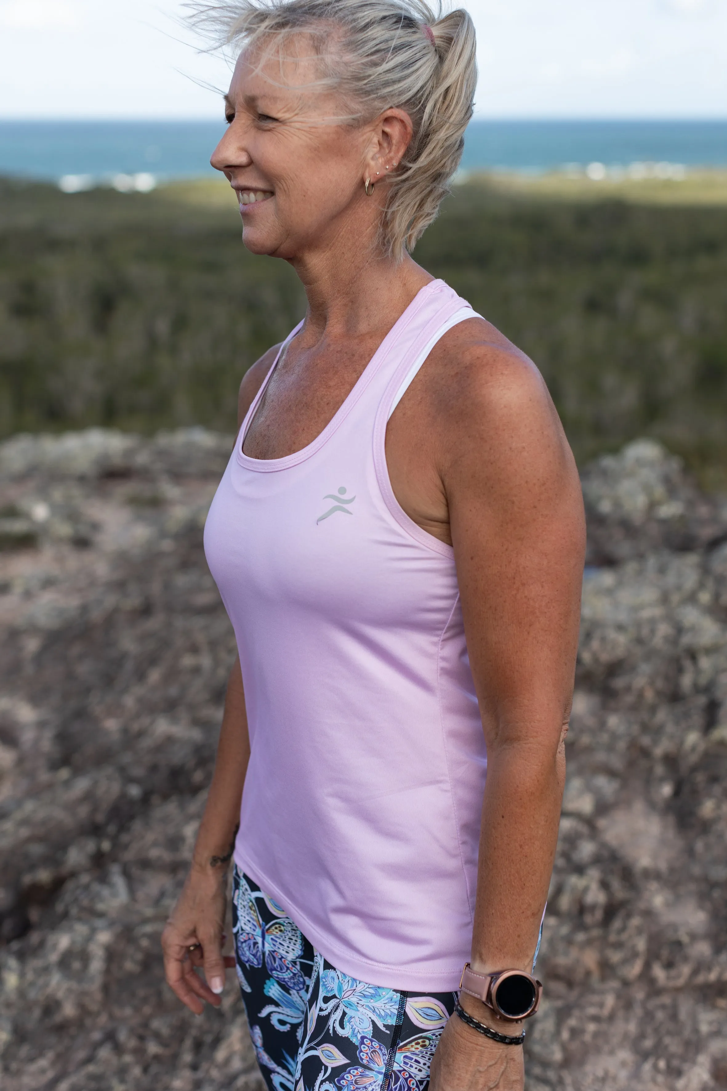 PINK Gmaxx Strappy Back Sports Top