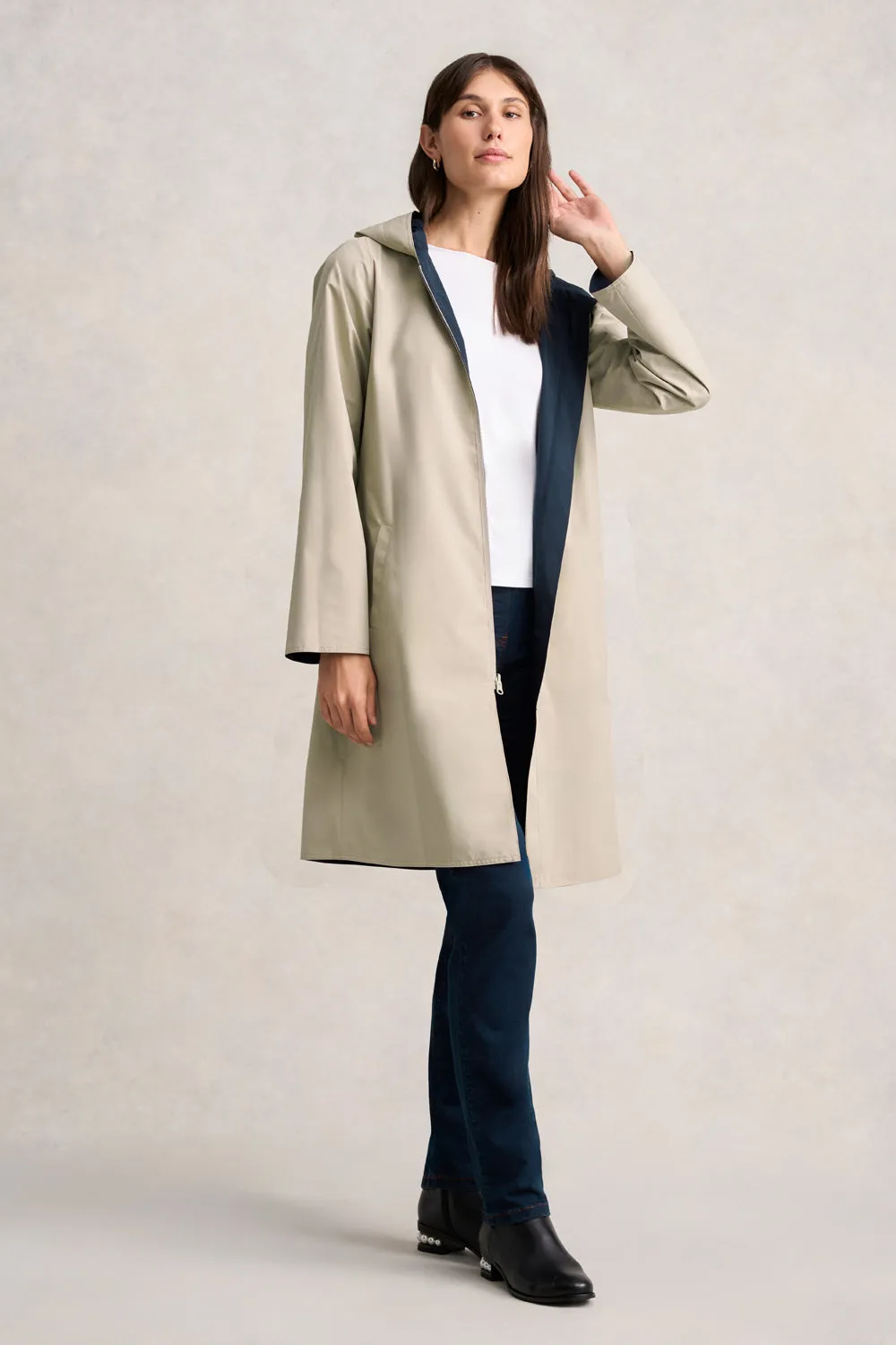 Reversible Raincoat - Ink & Stone
