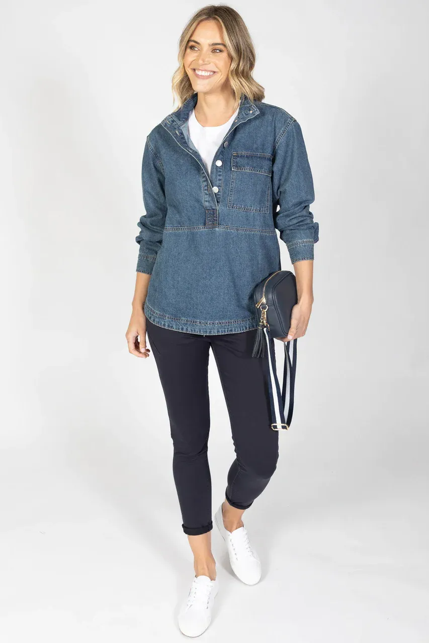 Sierra Pop Over in Blue