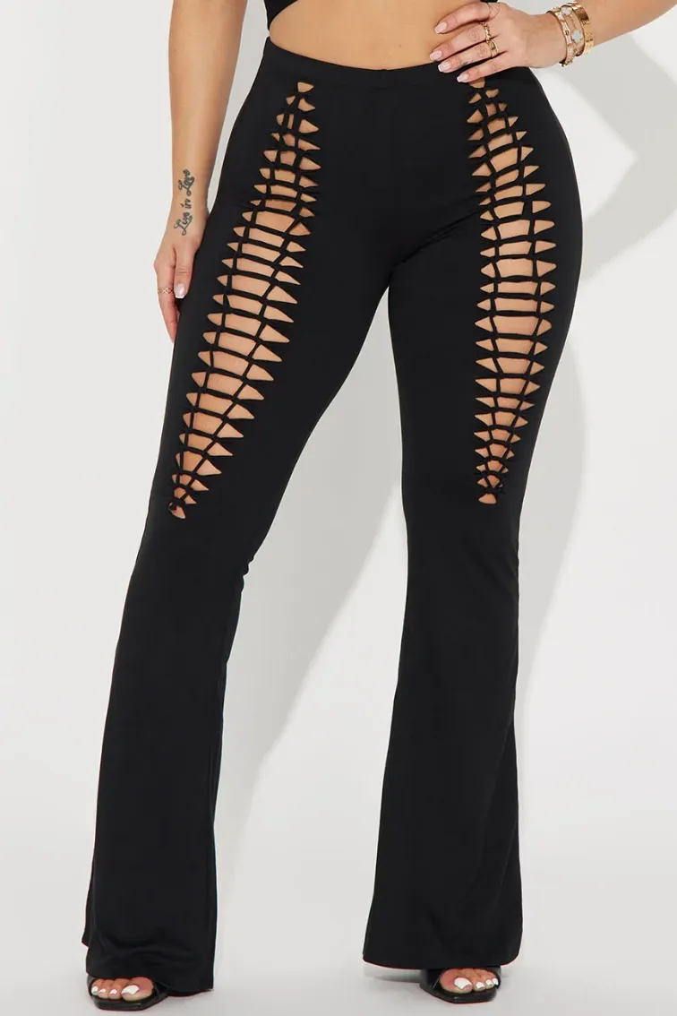 Tied Down Leggings (Black)