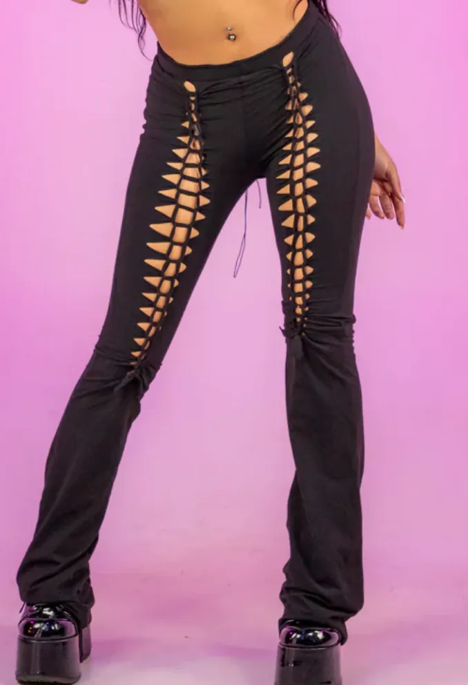 Tied Down Leggings (Black)