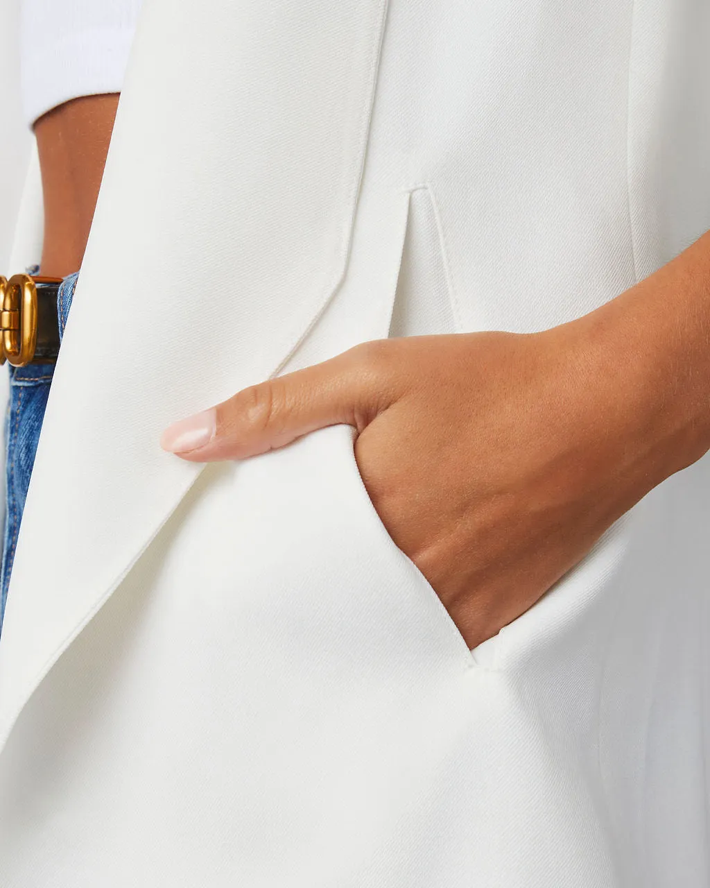 Uptown Girl Pocketed Blazer