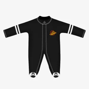 Vancouver Canucks Creative Knitwear Infant Skate Footed Onesie